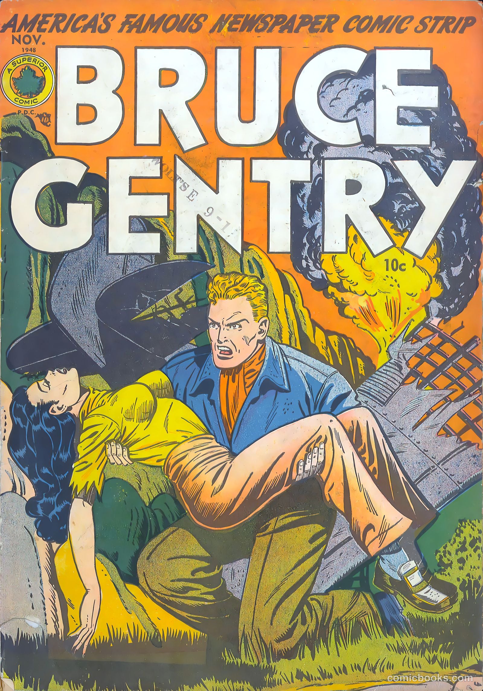 Bruce Gentry Comics #2 — page 1 of 36