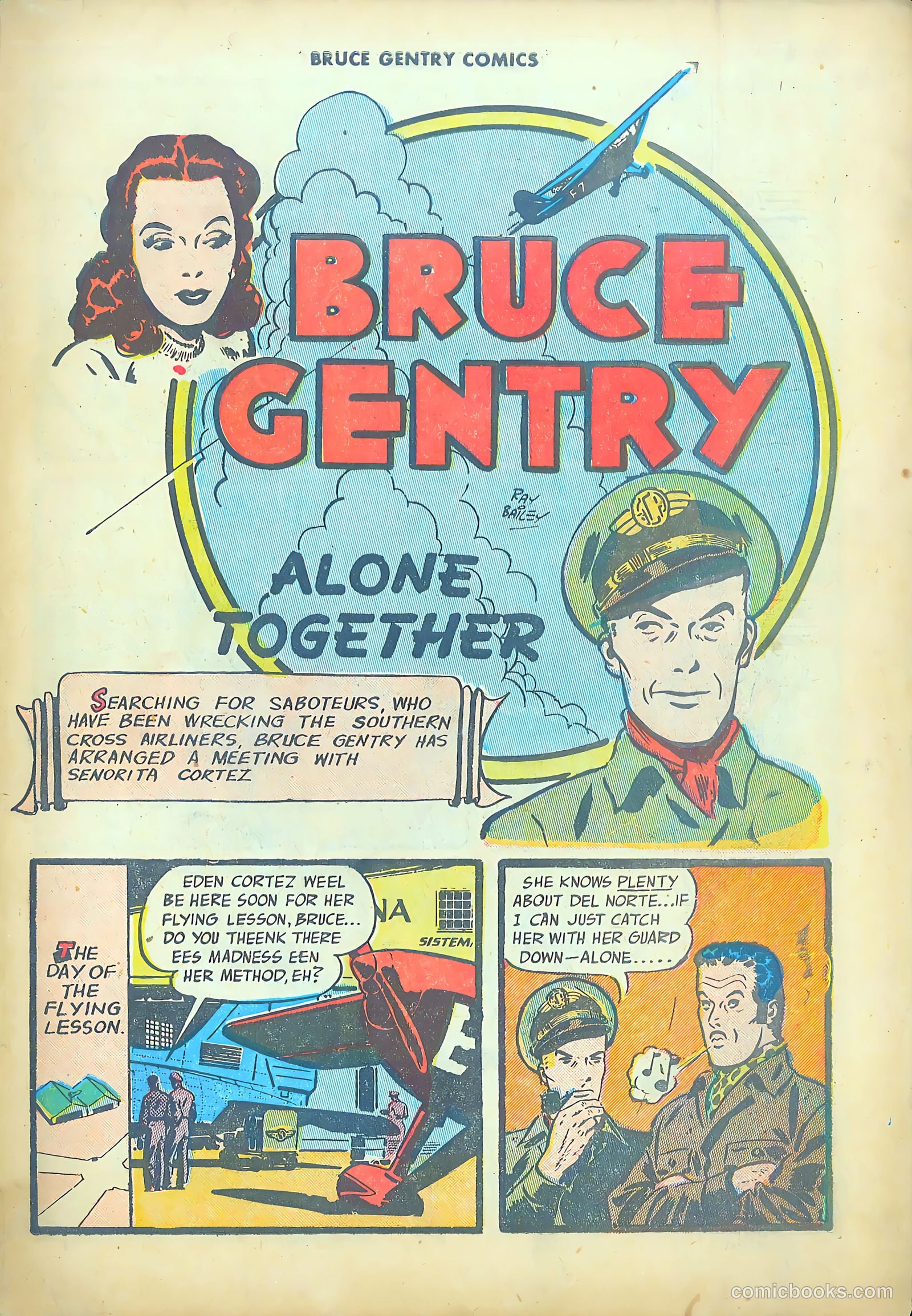 Bruce Gentry Comics #2 — page 3 of 36