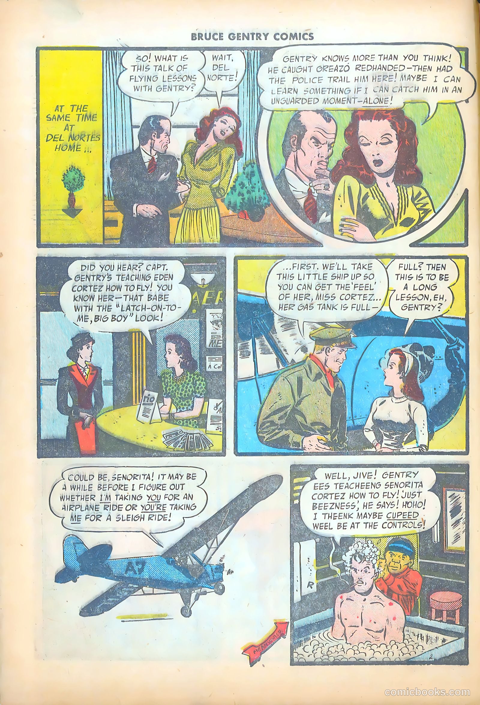 Bruce Gentry Comics #2 — page 4 of 36