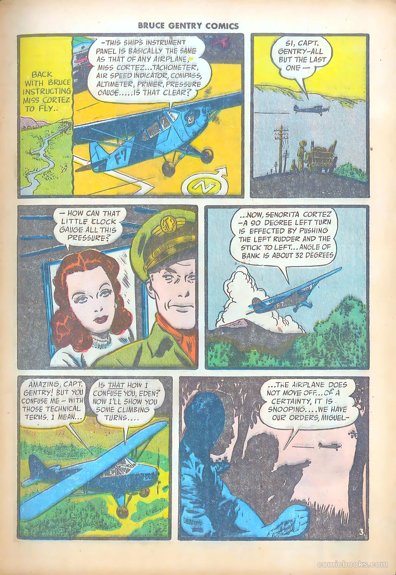 Bruce Gentry Comics #2 — page 5 of 36