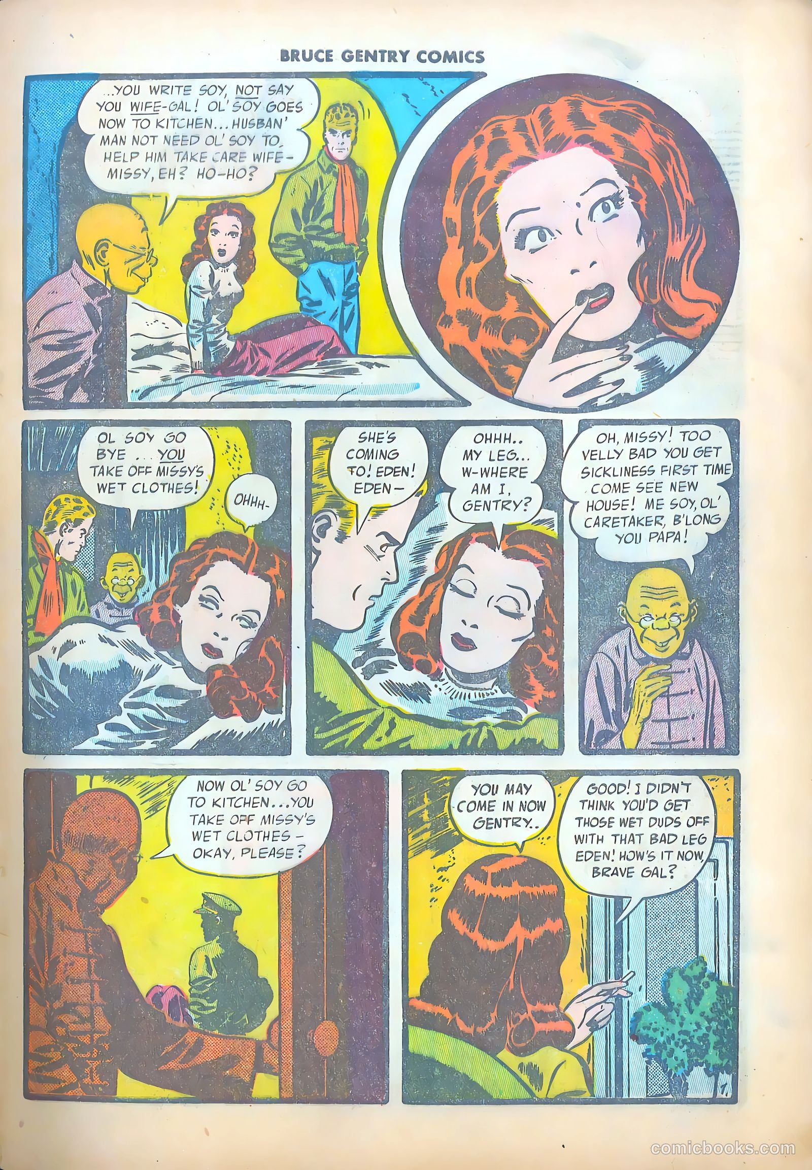 Bruce Gentry Comics #2 — page 9 of 36