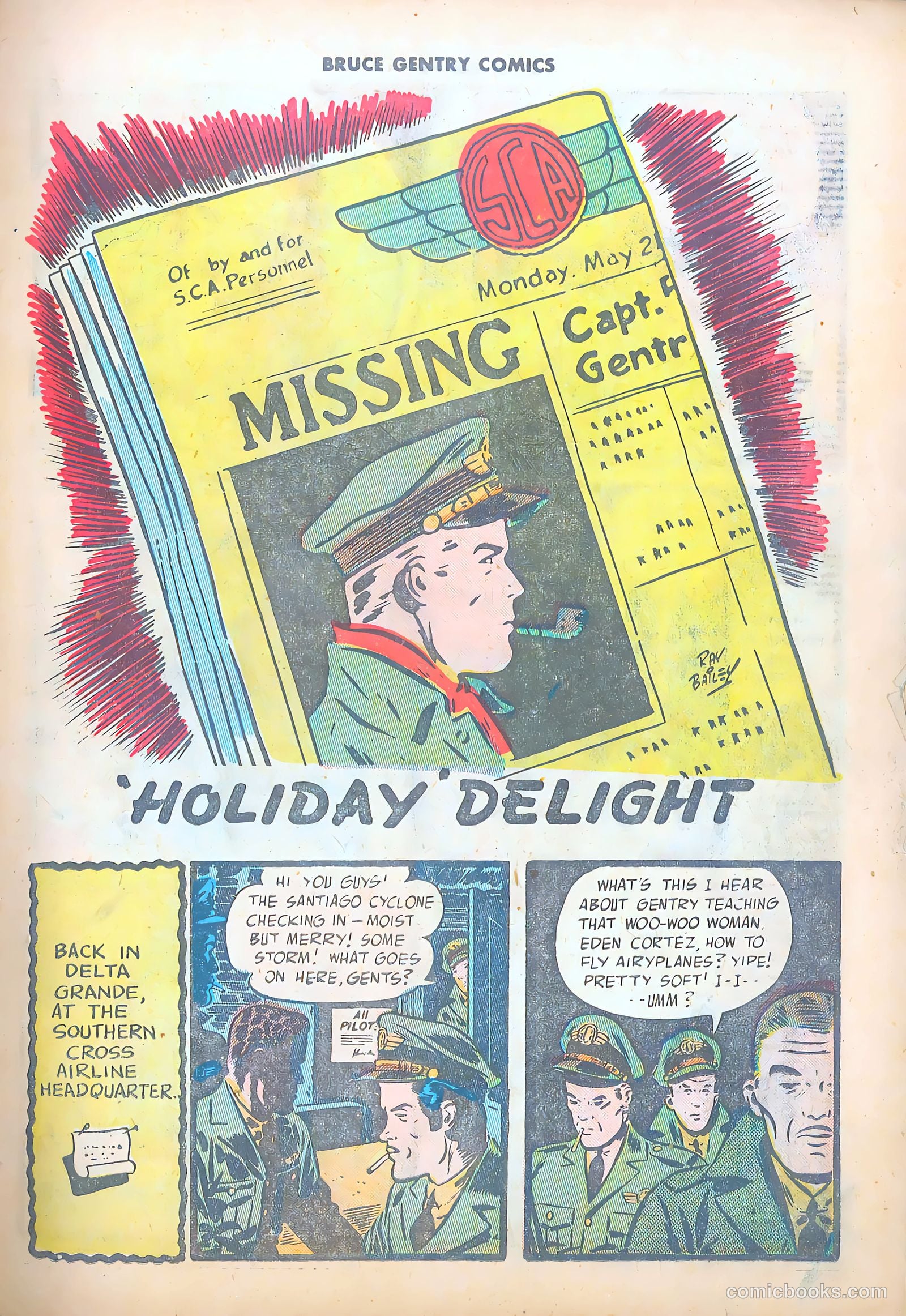 Bruce Gentry Comics #2 — page 11 of 36