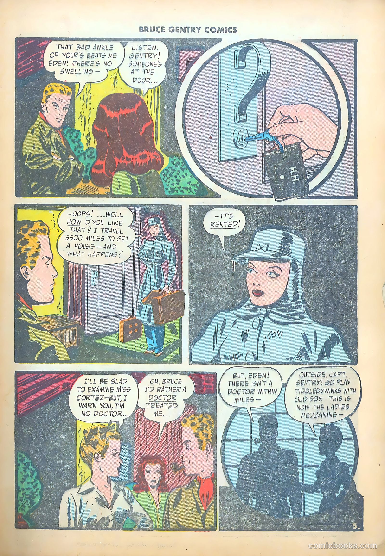 Bruce Gentry Comics #2 — page 13 of 36