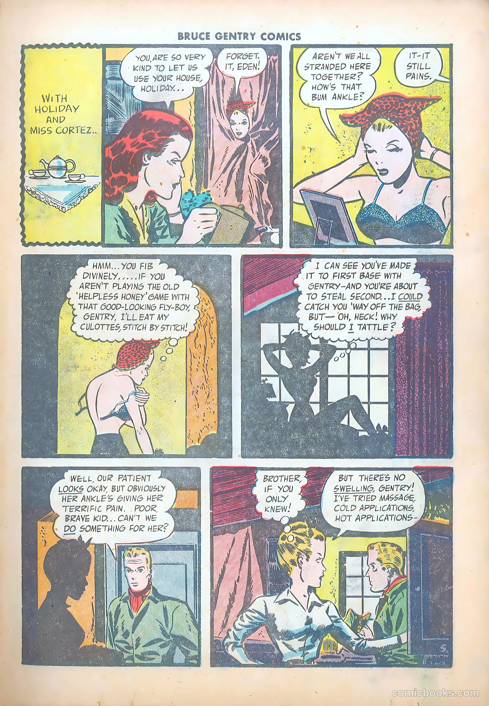 Bruce Gentry Comics #2 — page 15 of 36