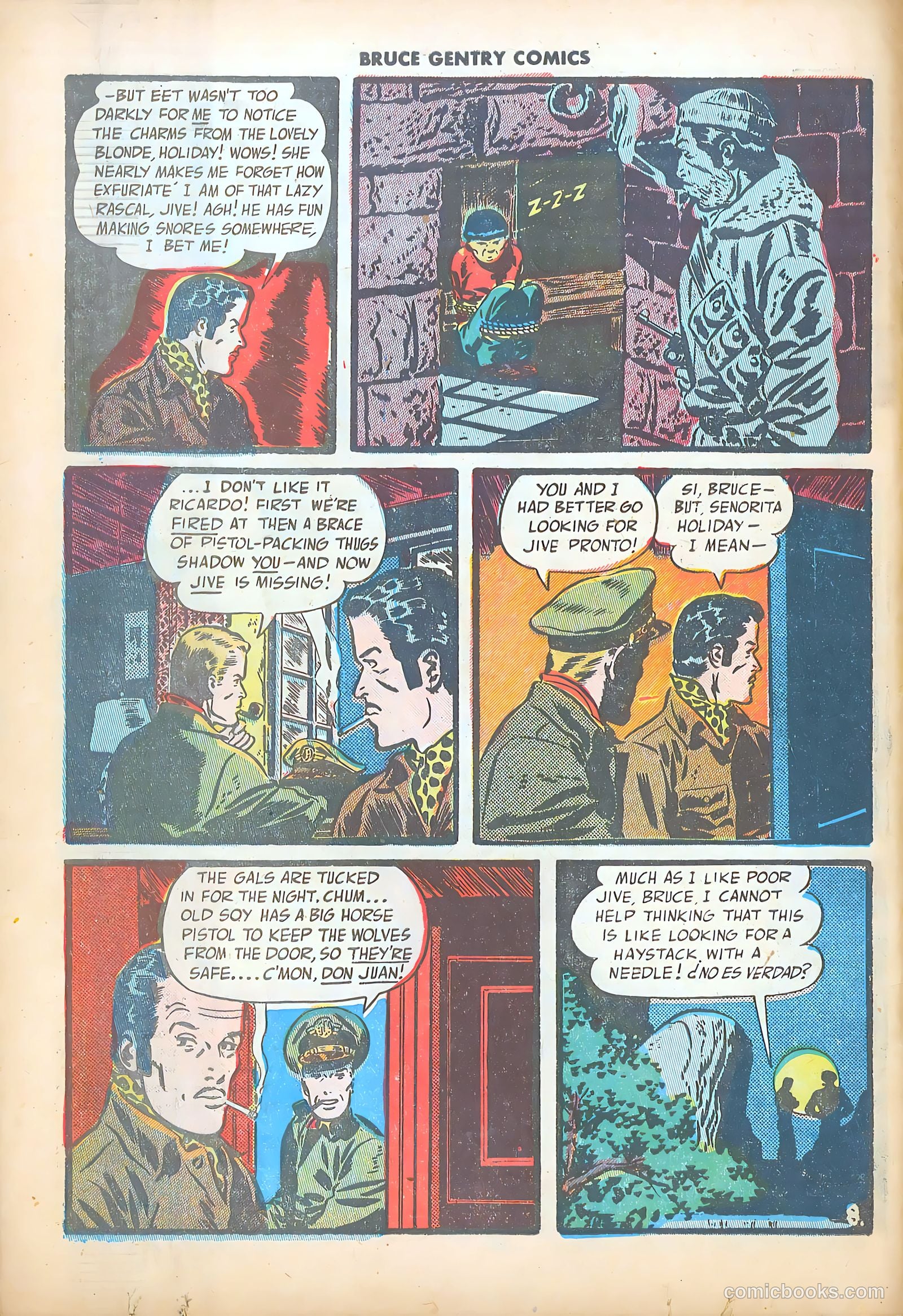 Bruce Gentry Comics #2 — page 18 of 36