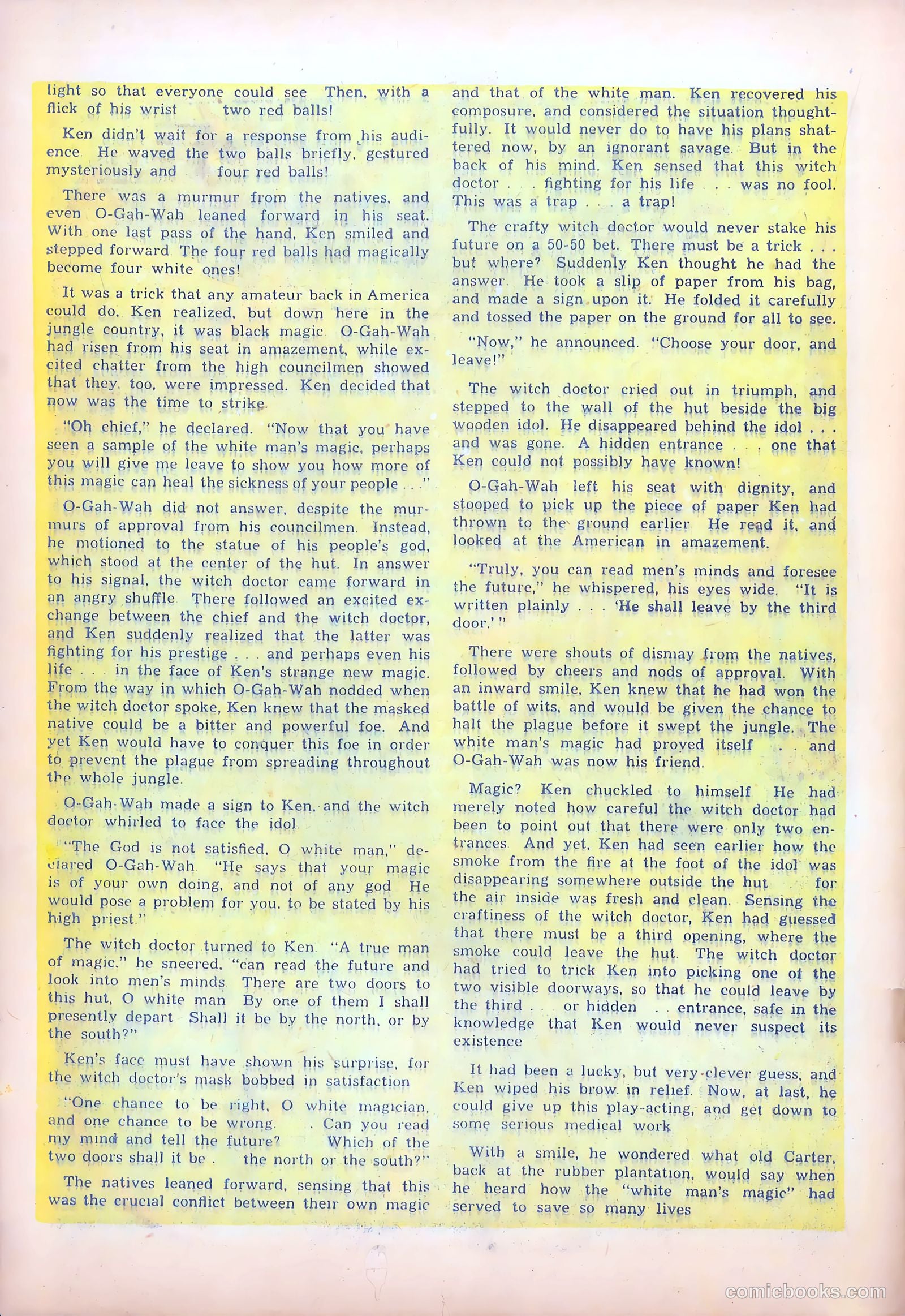 Bruce Gentry Comics #2 — page 20 of 36
