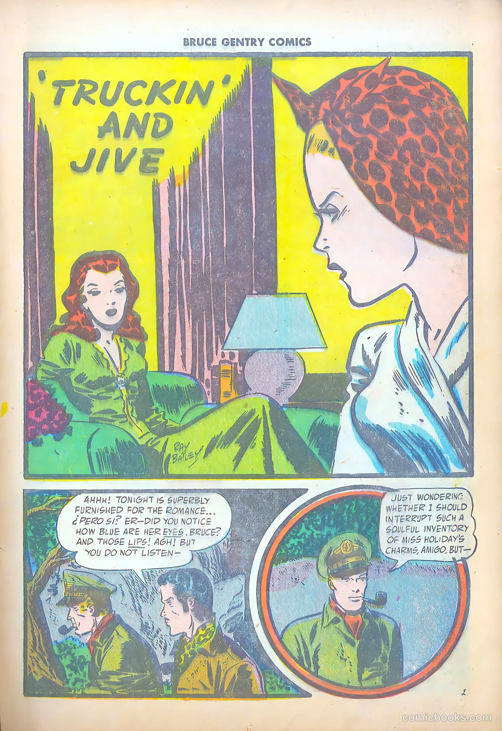 Bruce Gentry Comics #2 — page 21 of 36