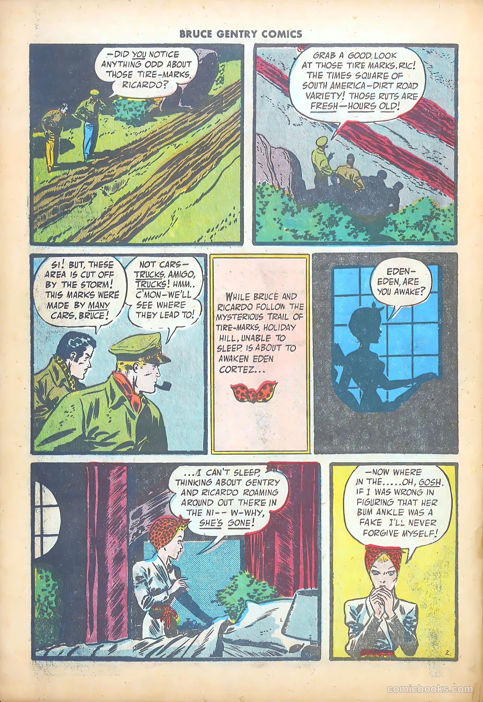 Bruce Gentry Comics #2 — page 22 of 36