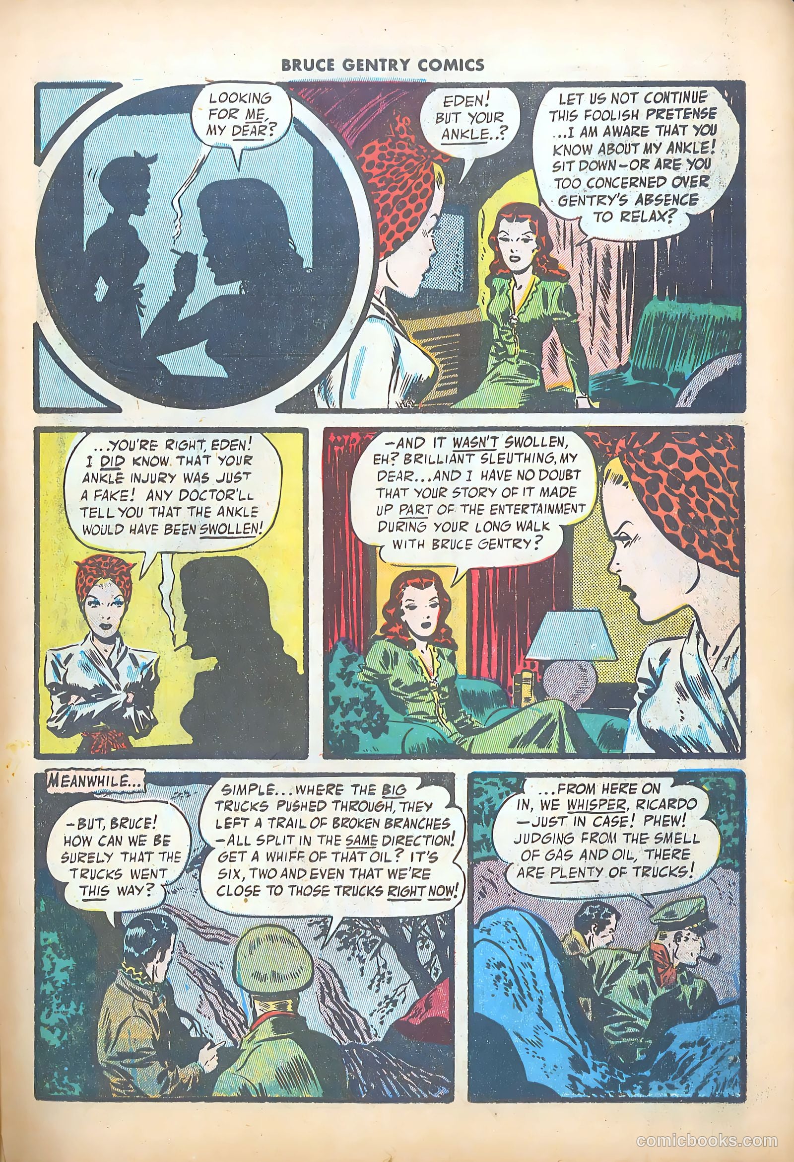 Bruce Gentry Comics #2 — page 23 of 36