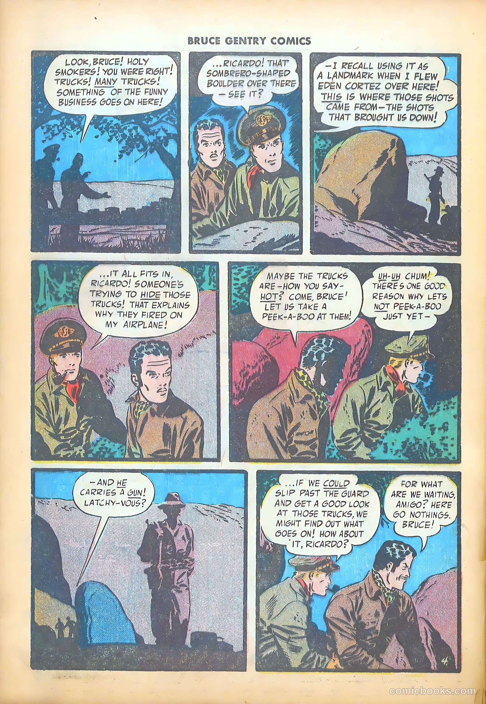 Bruce Gentry Comics #2 — page 24 of 36