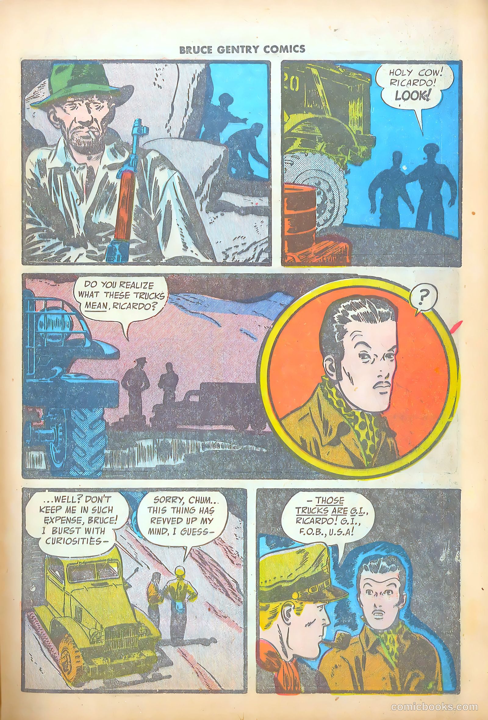 Bruce Gentry Comics #2 — page 25 of 36