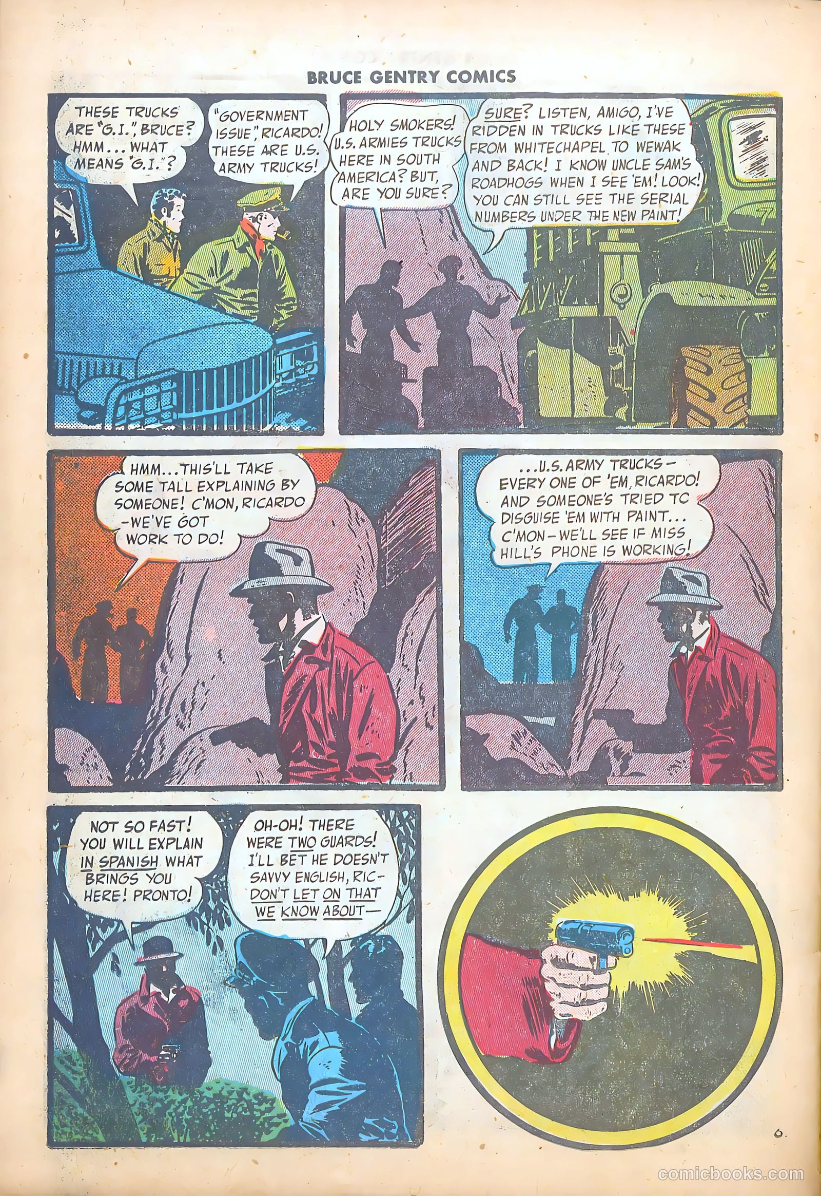 Bruce Gentry Comics #2 — page 26 of 36