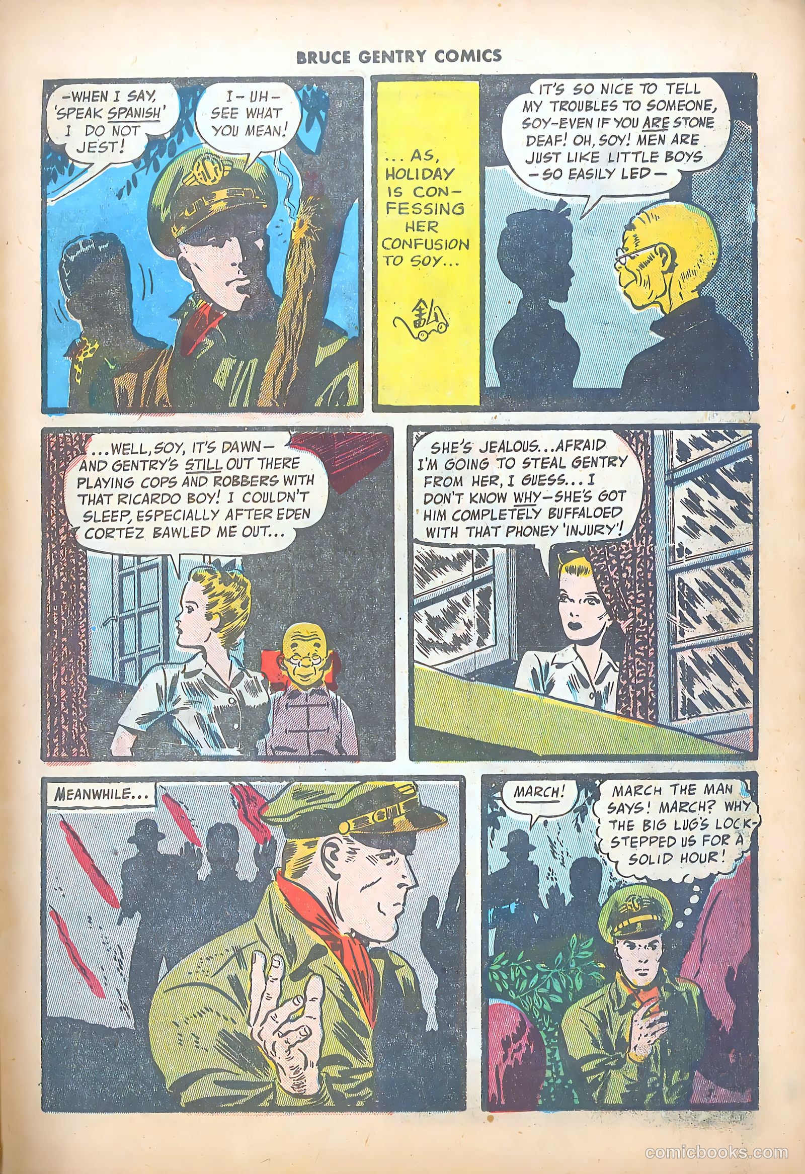 Bruce Gentry Comics #2 — page 27 of 36