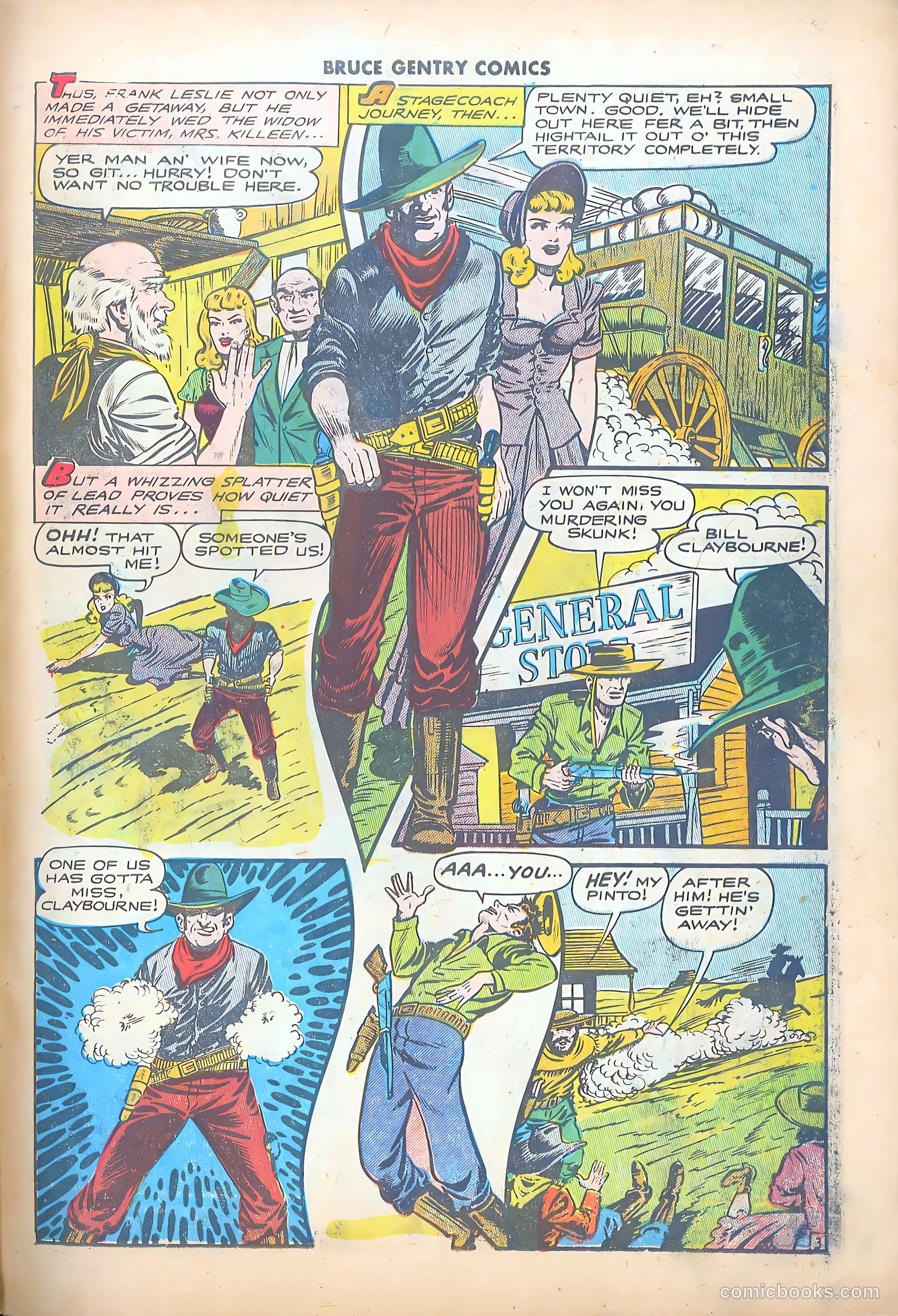Bruce Gentry Comics #2 — page 31 of 36