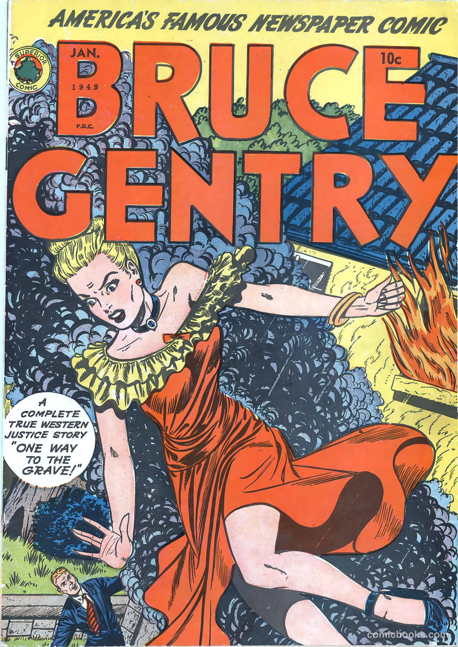 Bruce Gentry Comics #3 — page 1 of 36