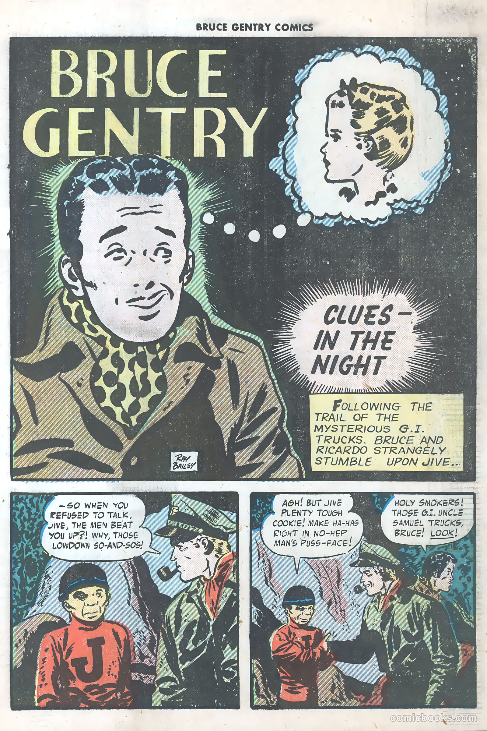 Bruce Gentry Comics #3 — page 3 of 36