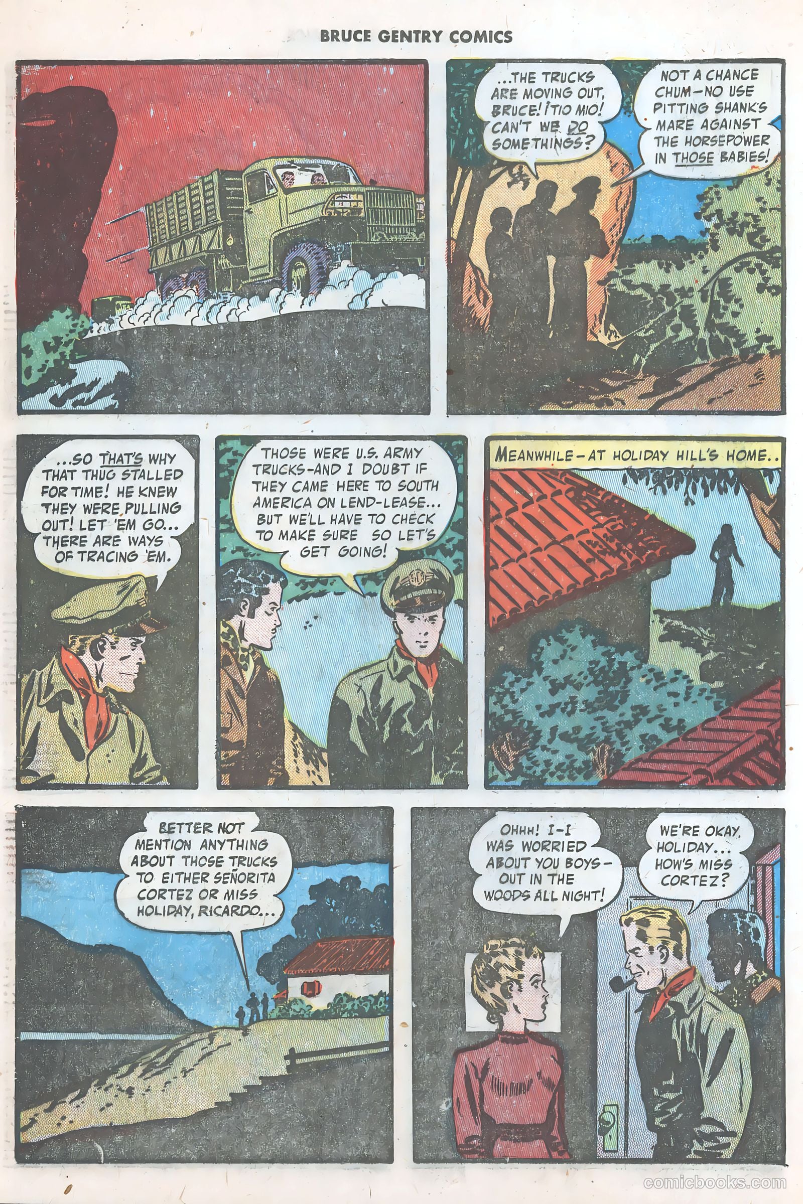 Bruce Gentry Comics #3 — page 4 of 36