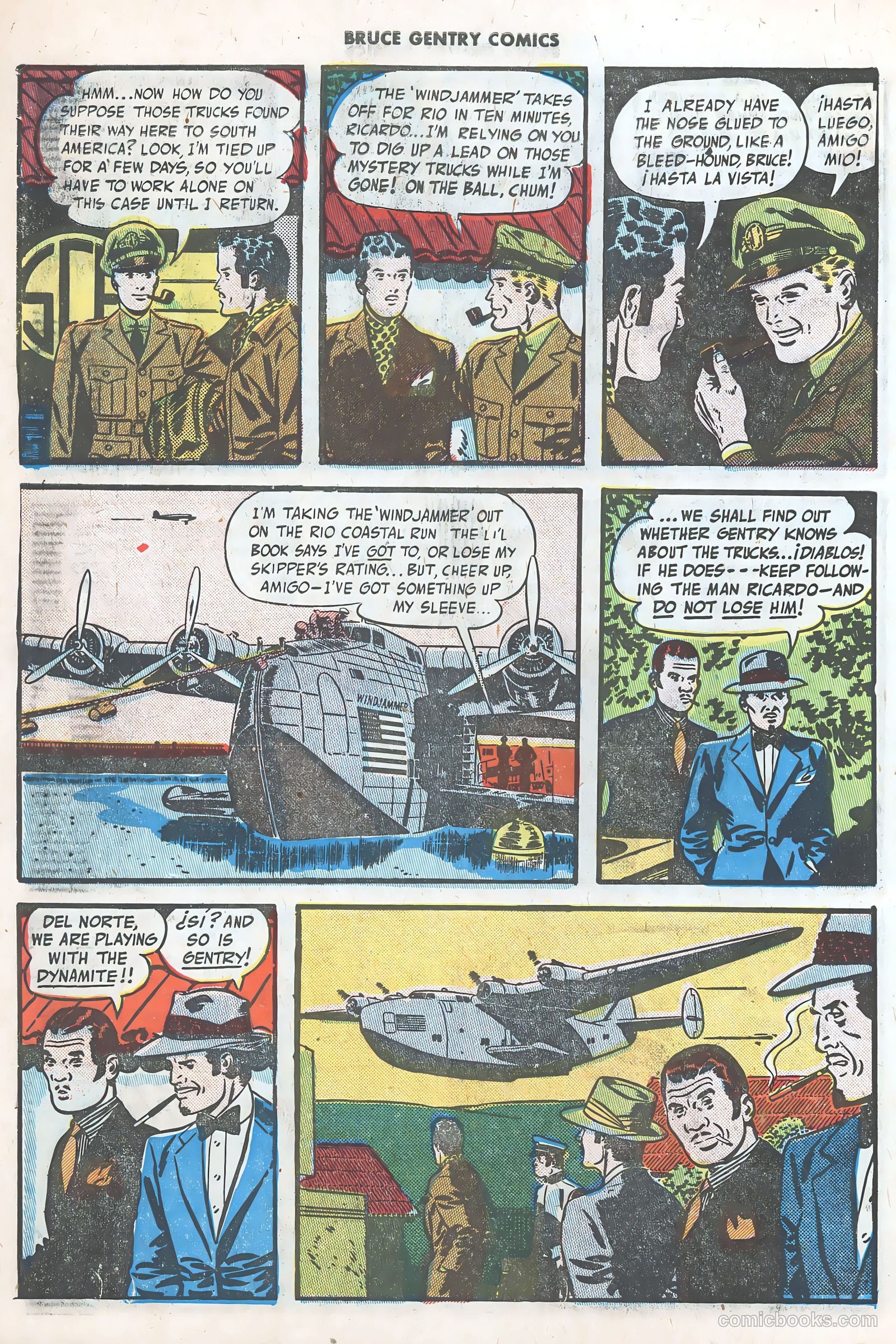 Bruce Gentry Comics #3 — page 6 of 36