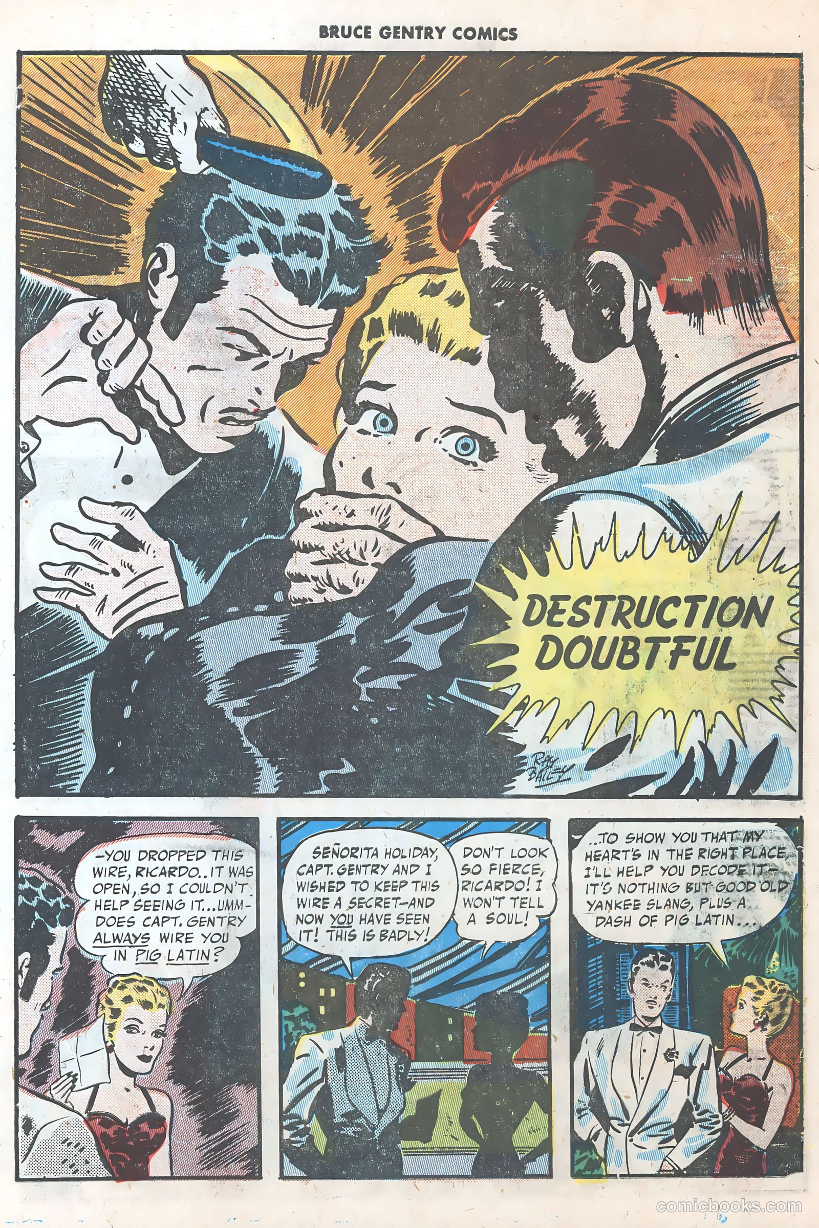 Bruce Gentry Comics #3 — page 11 of 36