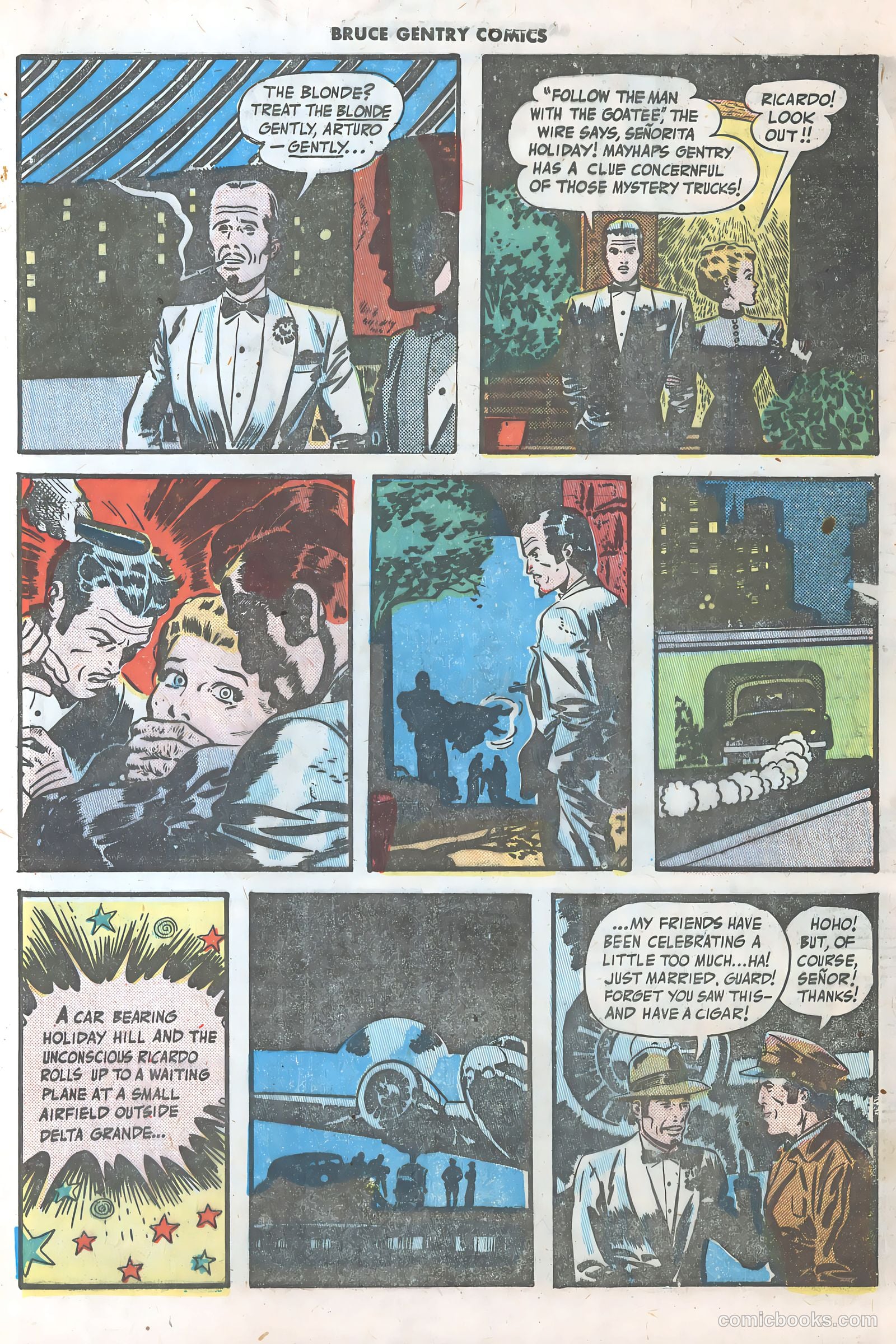 Bruce Gentry Comics #3 — page 13 of 36