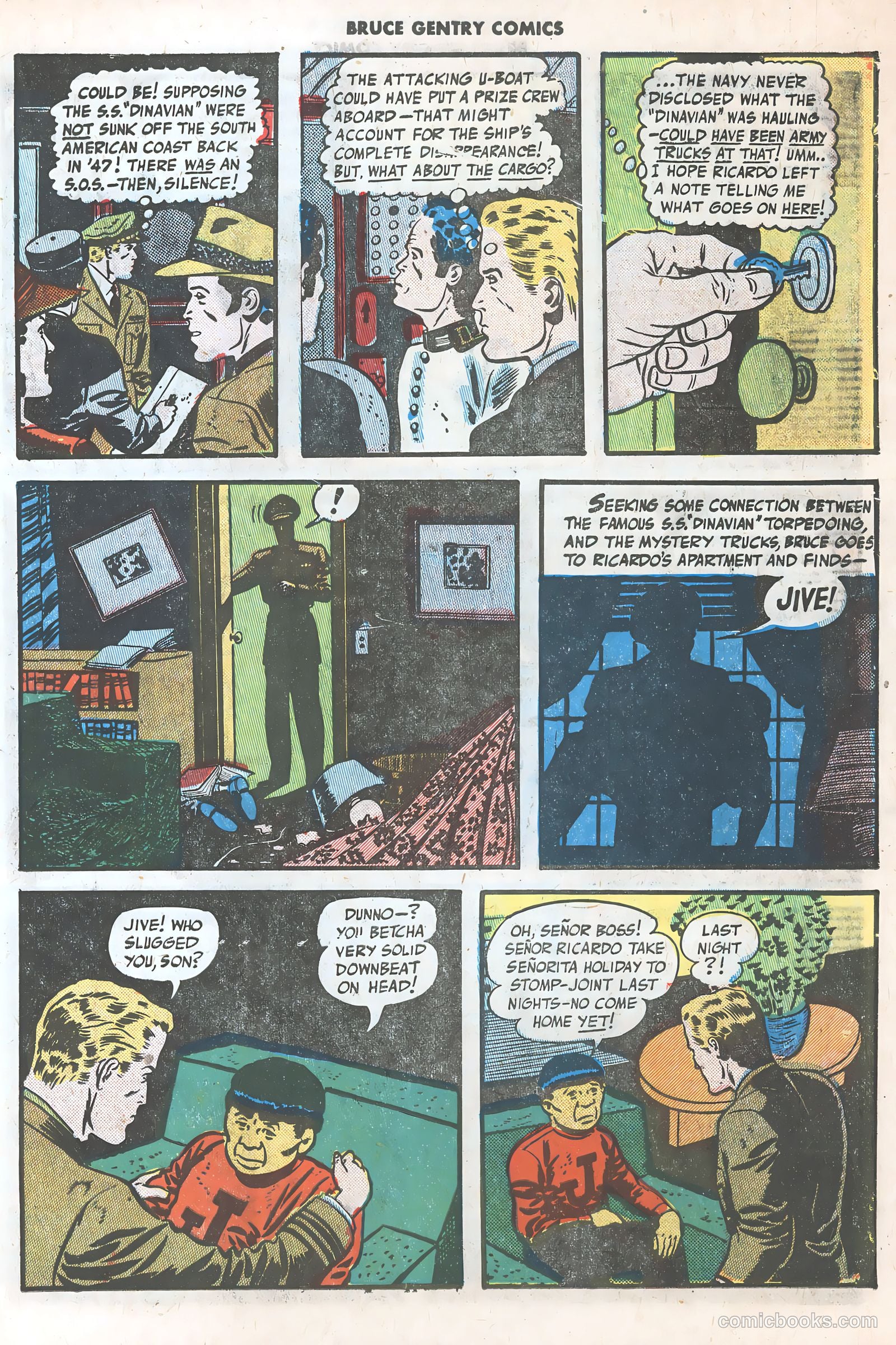 Bruce Gentry Comics #3 — page 15 of 36