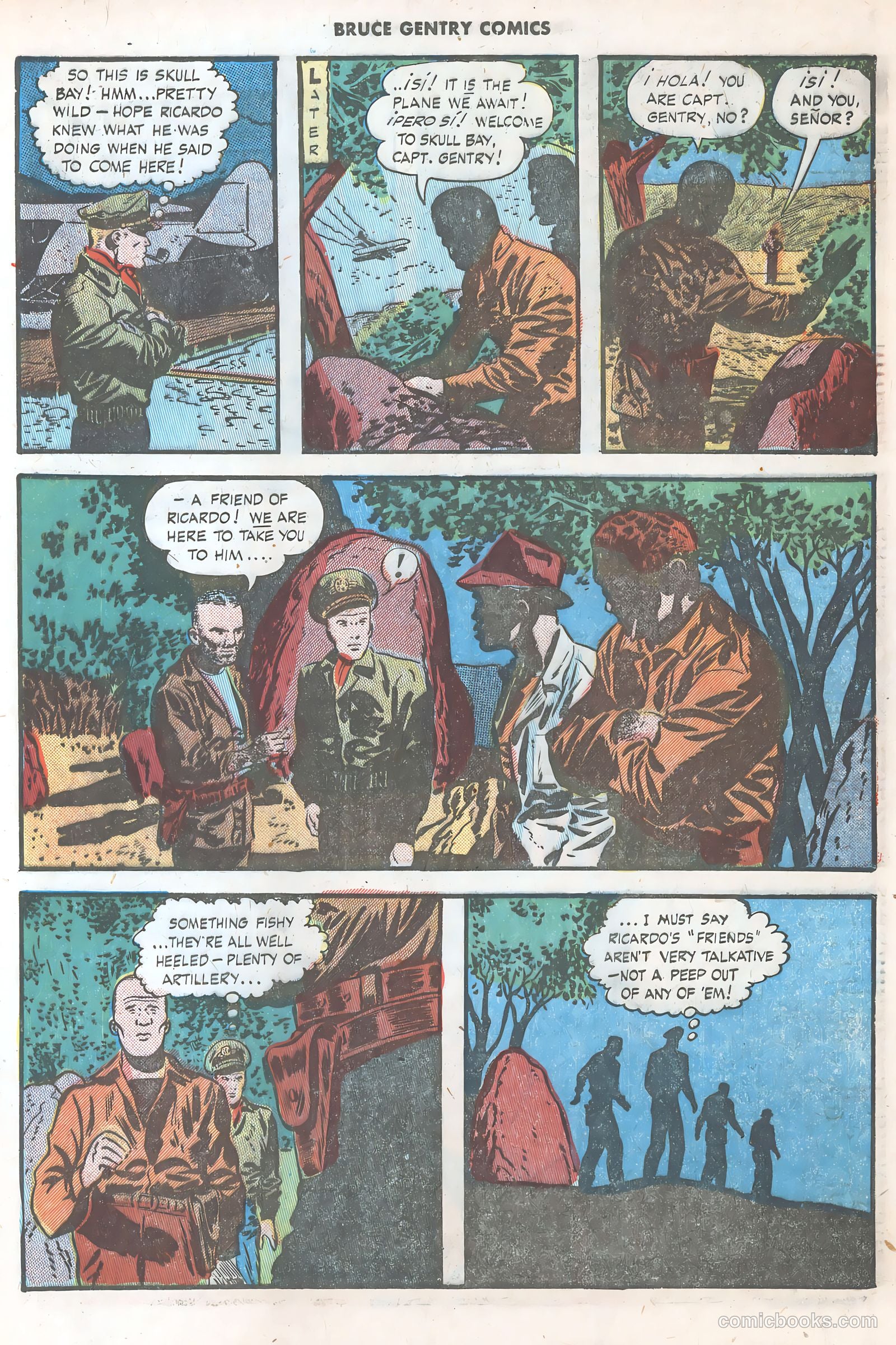 Bruce Gentry Comics #3 — page 17 of 36
