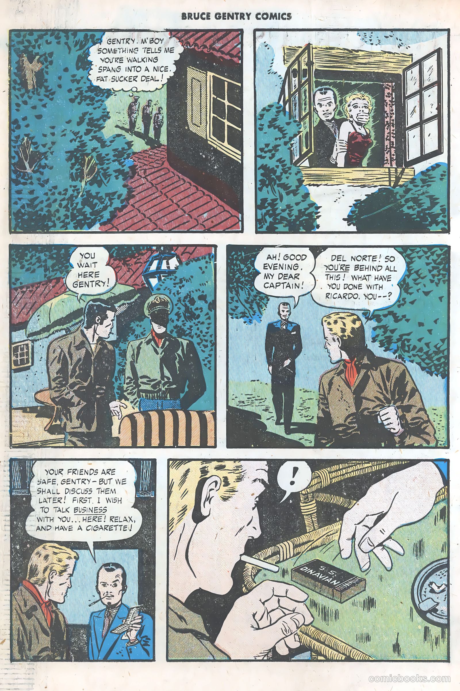 Bruce Gentry Comics #3 — page 18 of 36