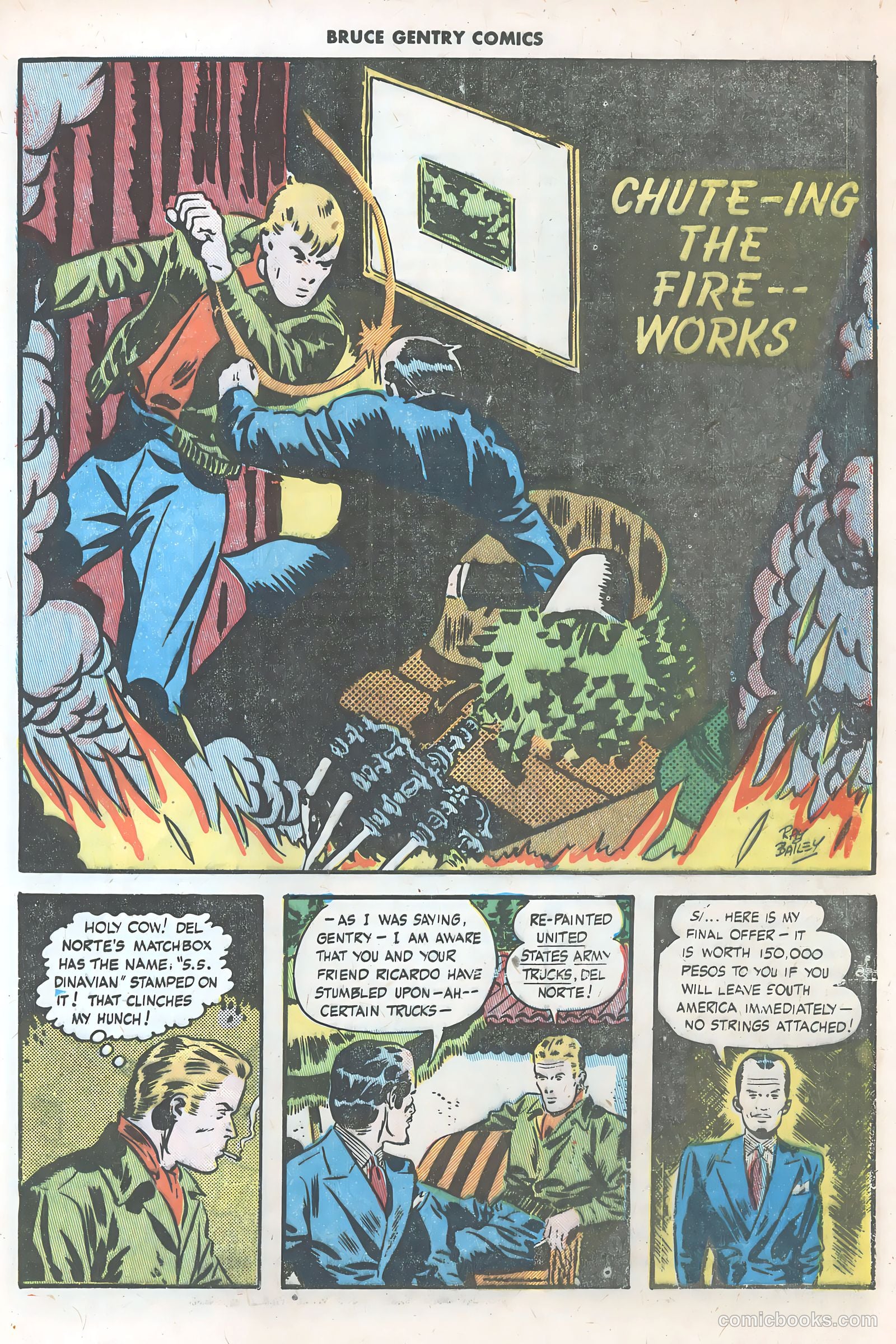 Bruce Gentry Comics #3 — page 21 of 36
