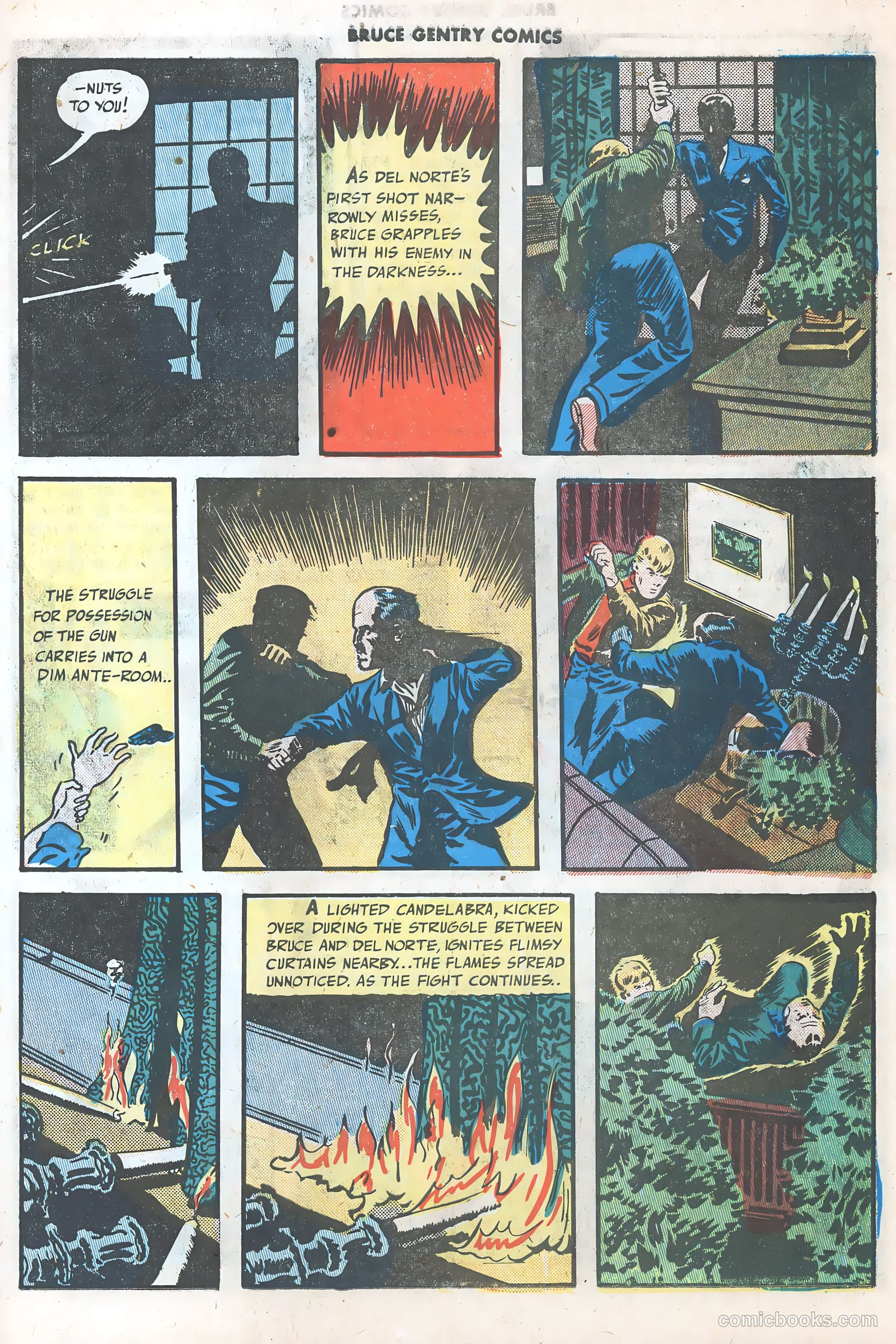 Bruce Gentry Comics #3 — page 23 of 36