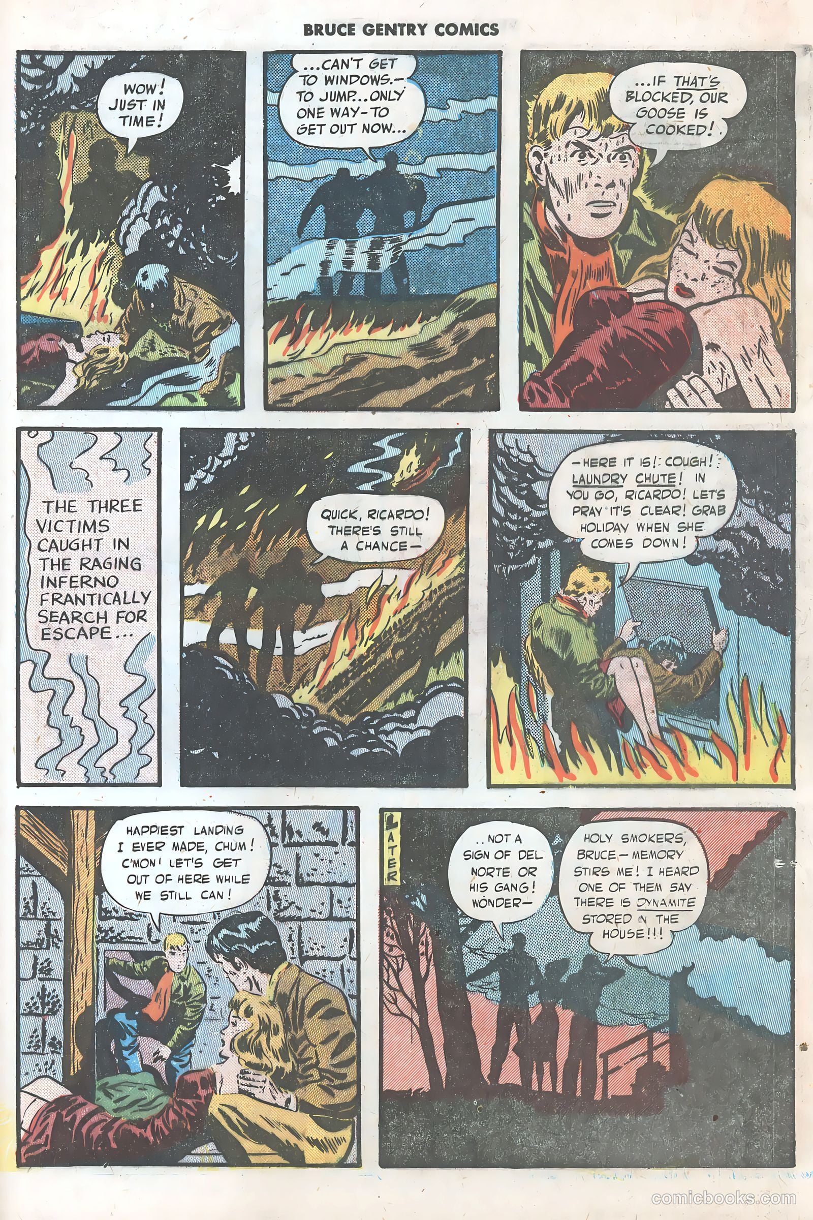 Bruce Gentry Comics #3 — page 25 of 36