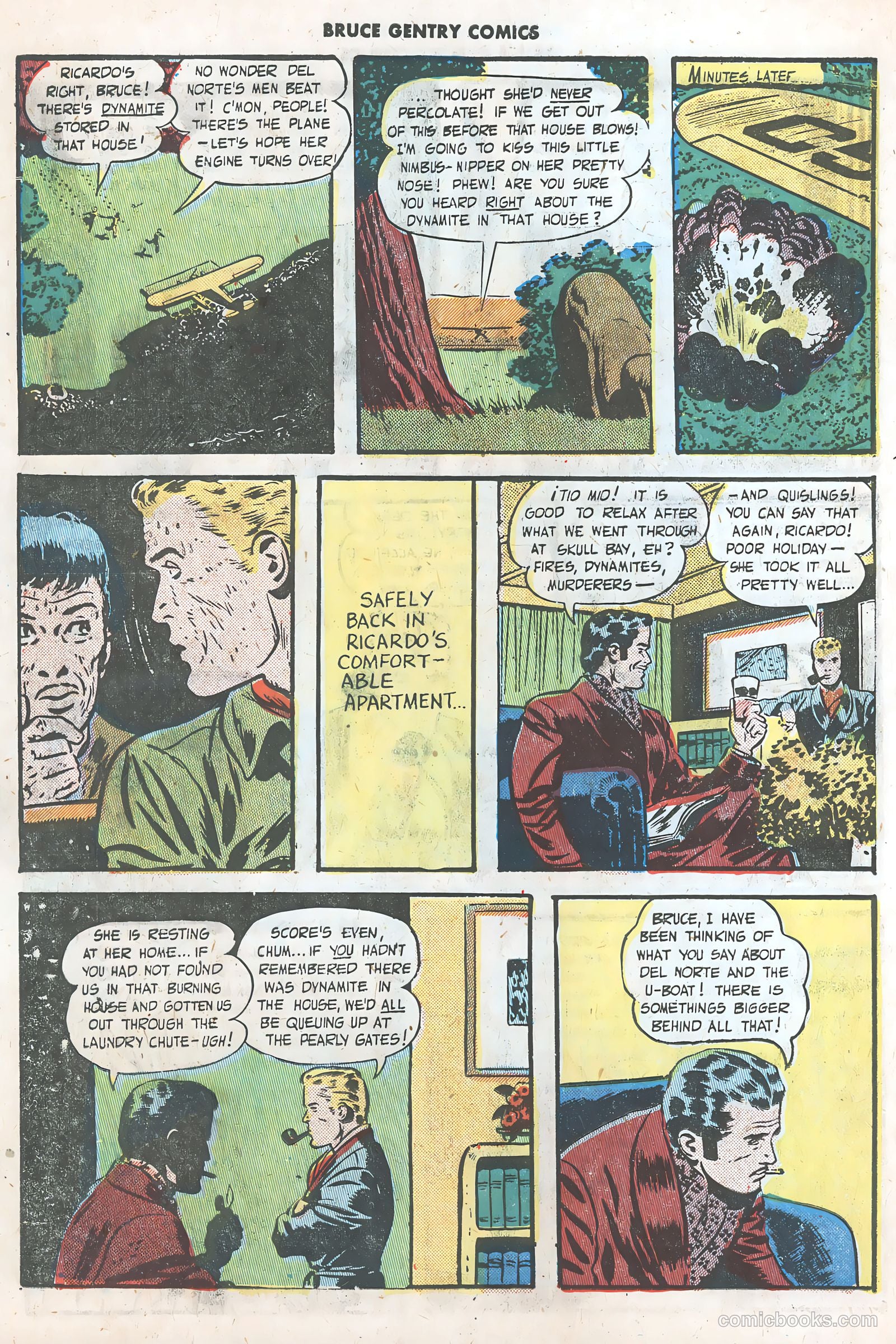 Bruce Gentry Comics #3 — page 26 of 36