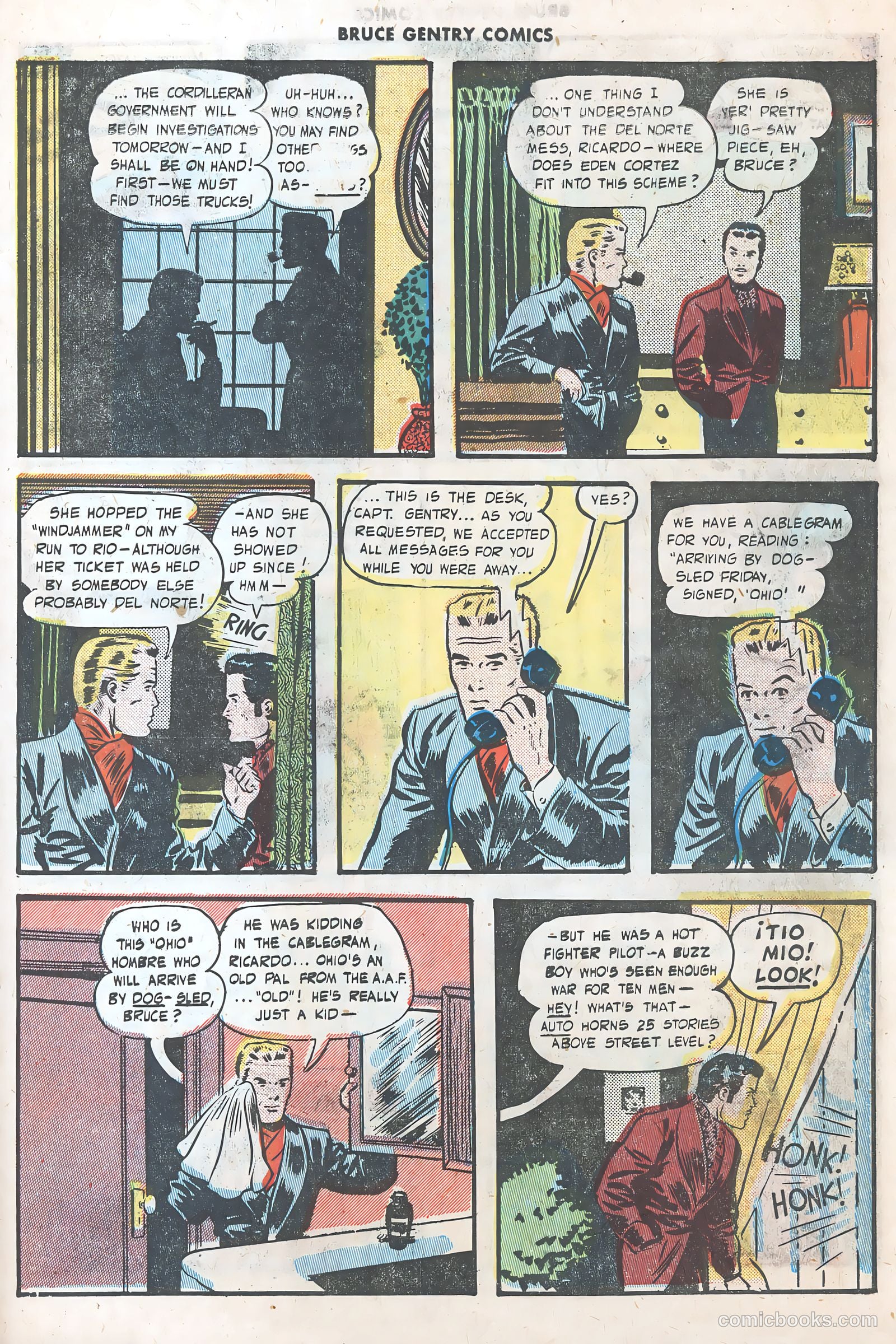 Bruce Gentry Comics #3 — page 27 of 36