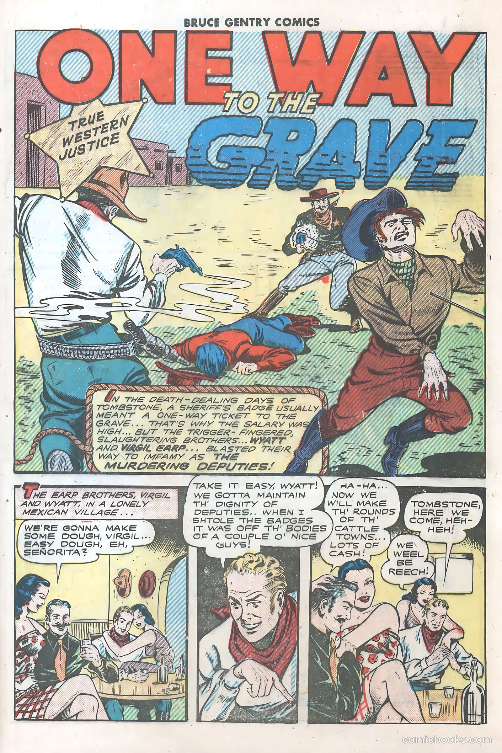 Bruce Gentry Comics #3 — page 29 of 36