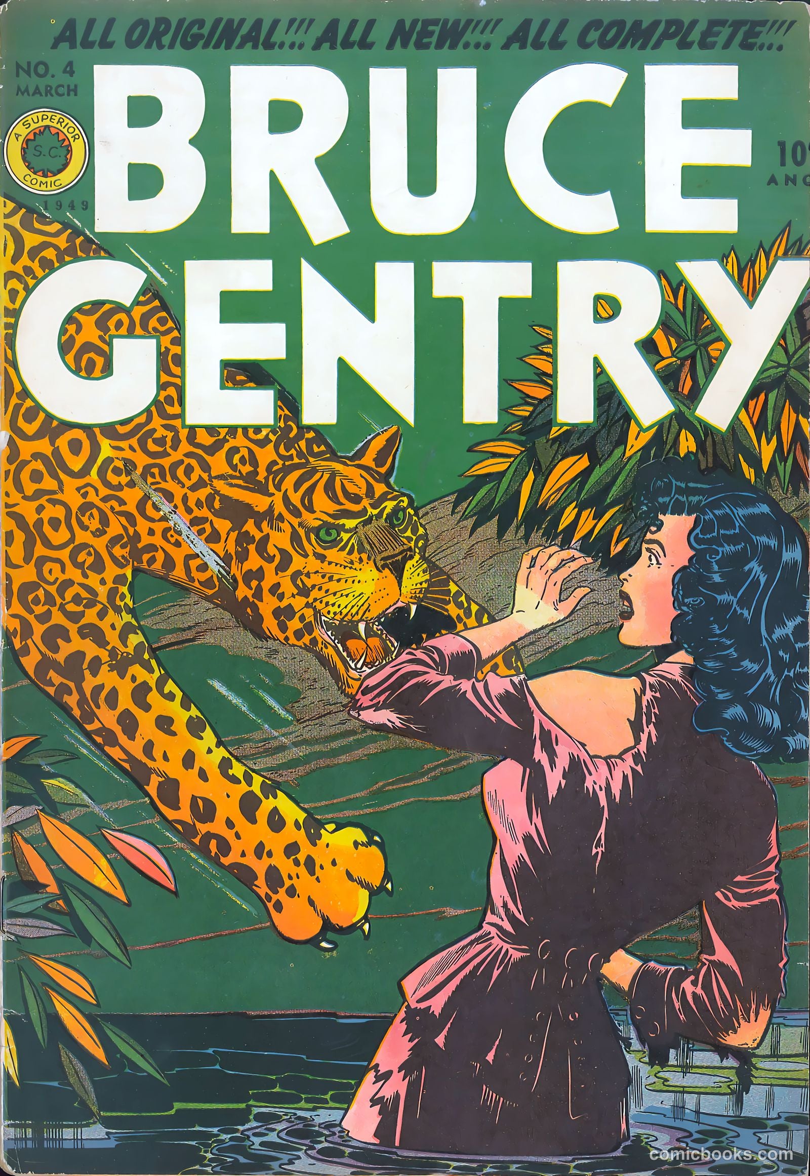 Bruce Gentry Comics #4 — page 1 of 36