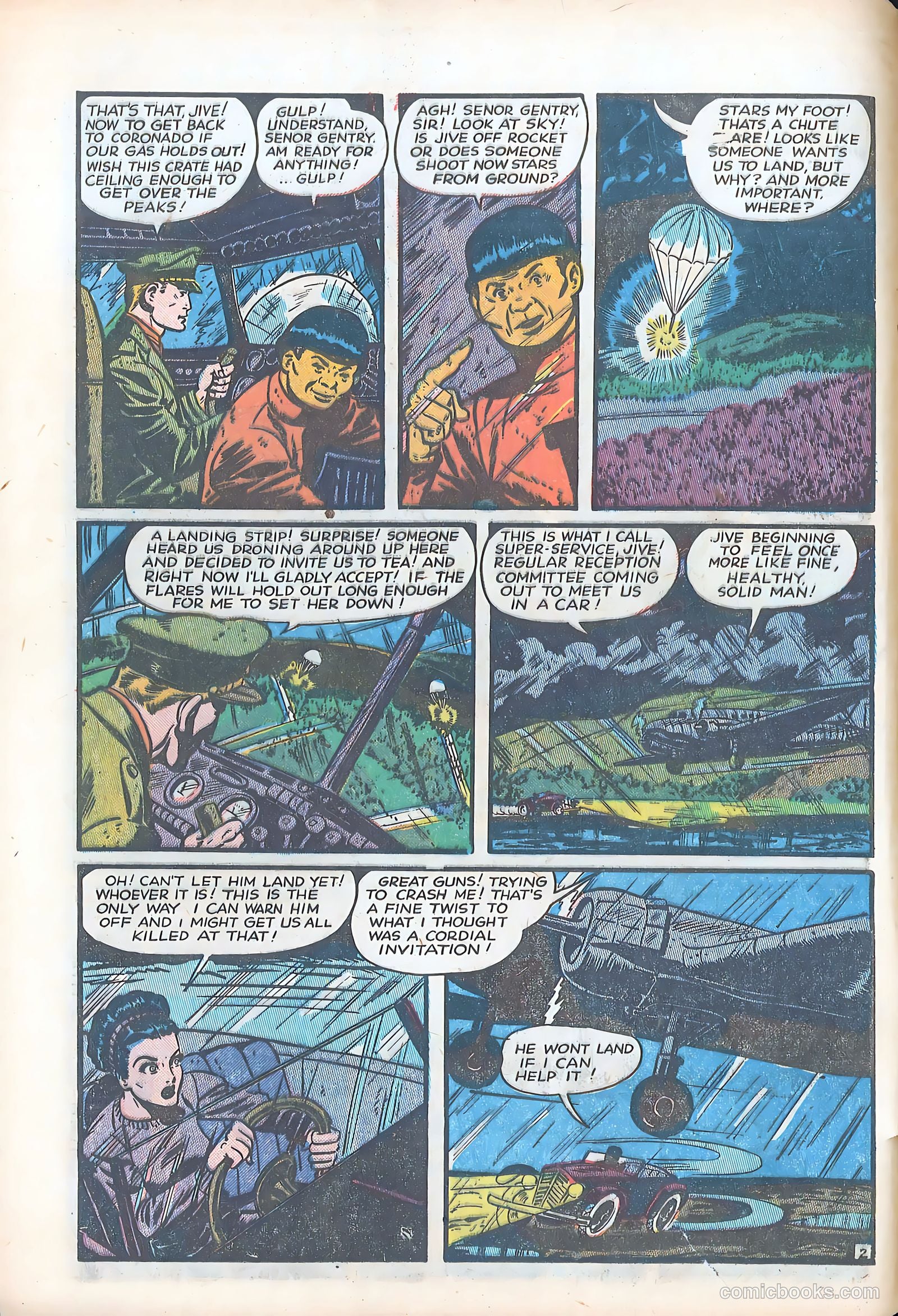 Bruce Gentry Comics #4 — page 4 of 36