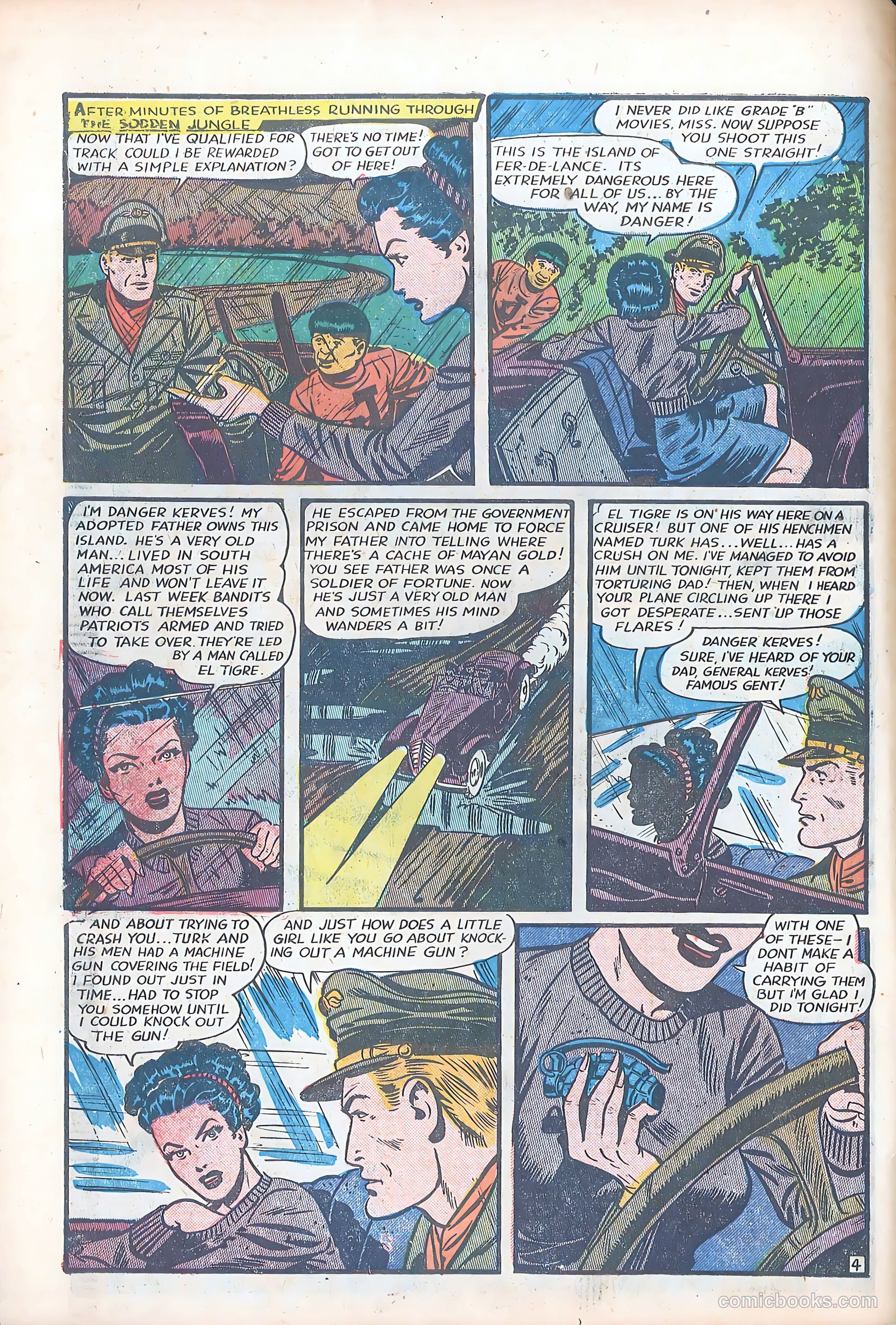 Bruce Gentry Comics #4 — page 6 of 36
