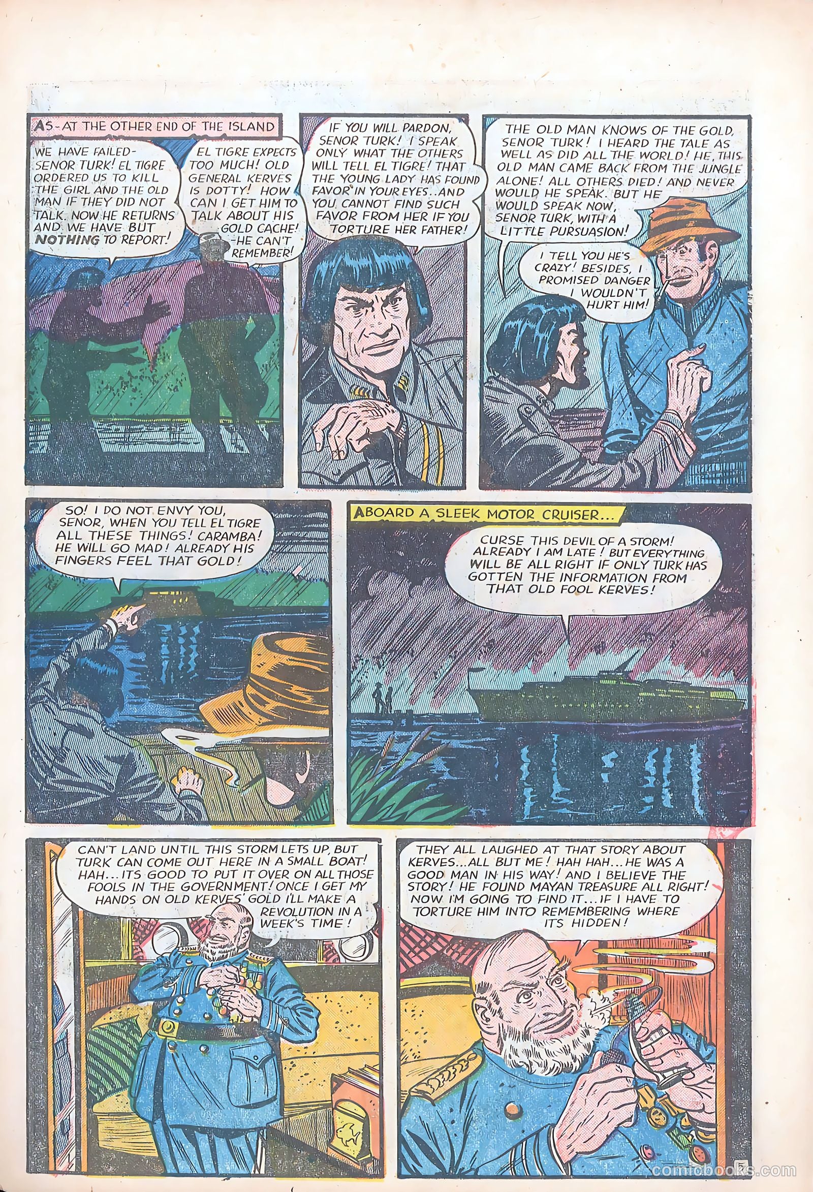 Bruce Gentry Comics #4 — page 7 of 36