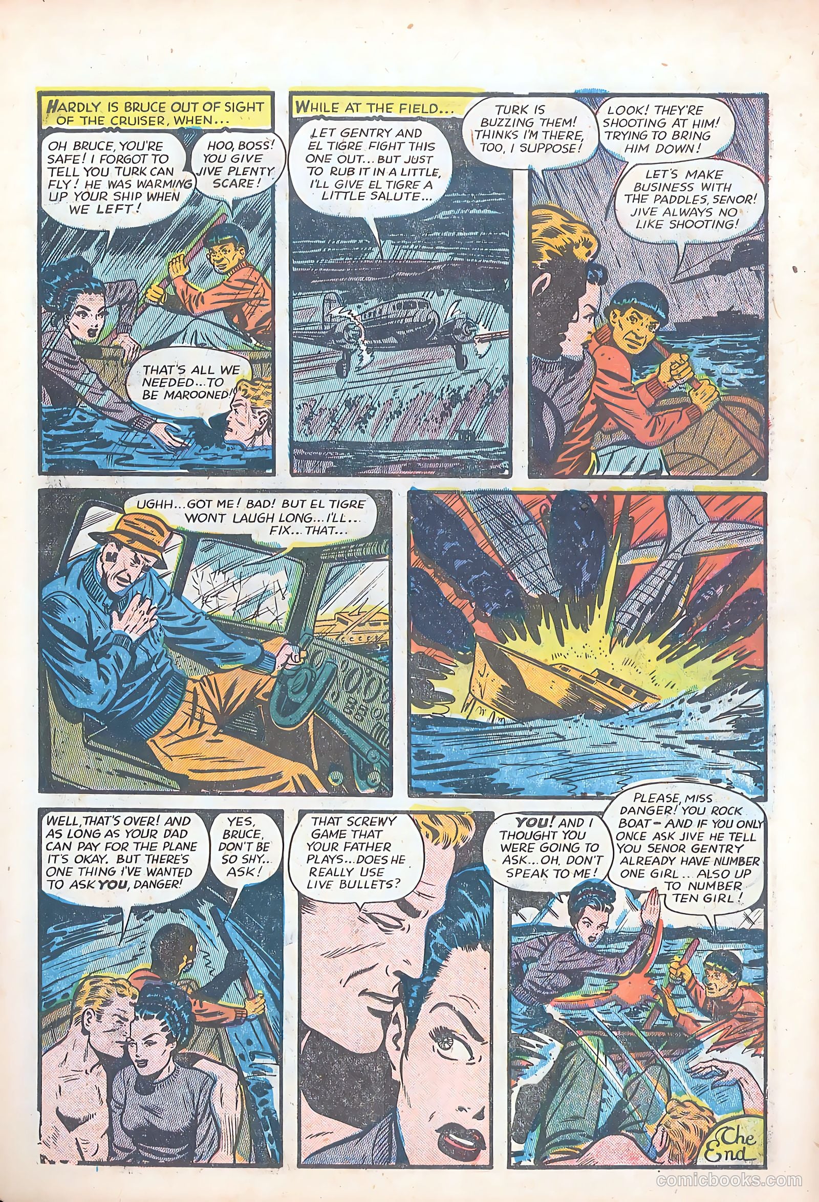 Bruce Gentry Comics #4 — page 11 of 36