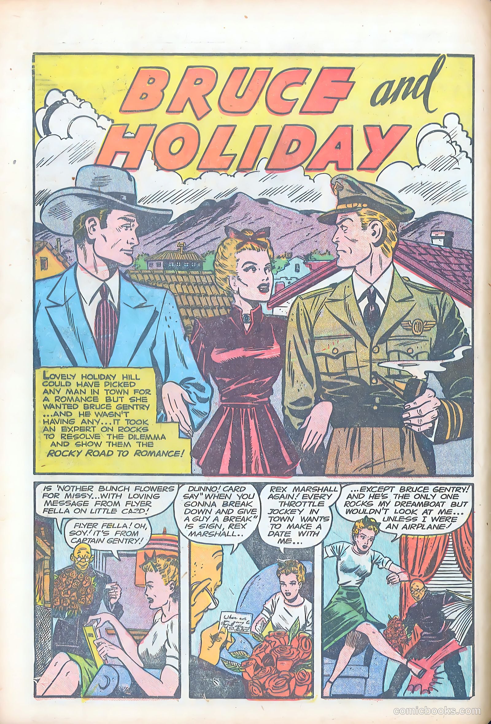 Bruce Gentry Comics #4 — page 12 of 36