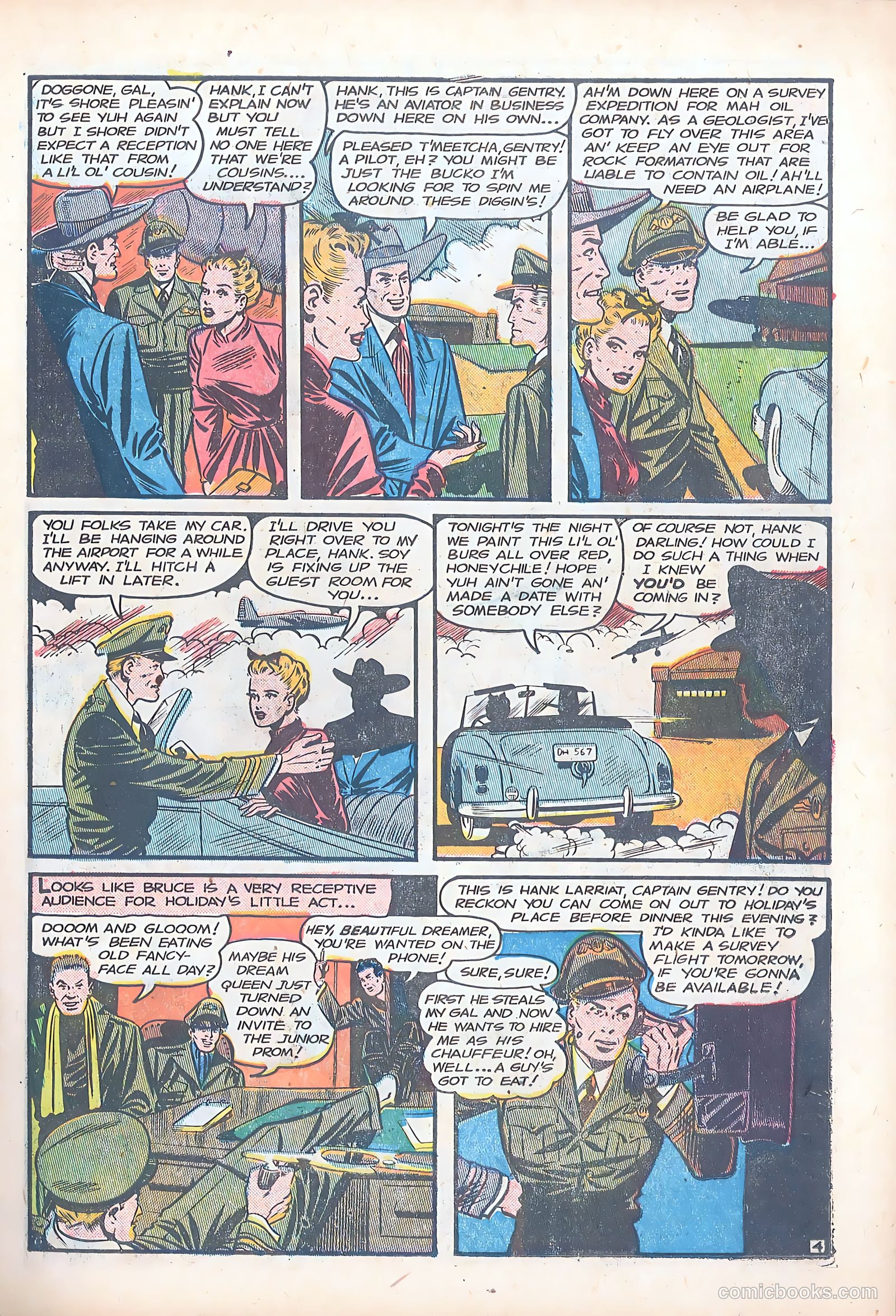 Bruce Gentry Comics #4 — page 15 of 36