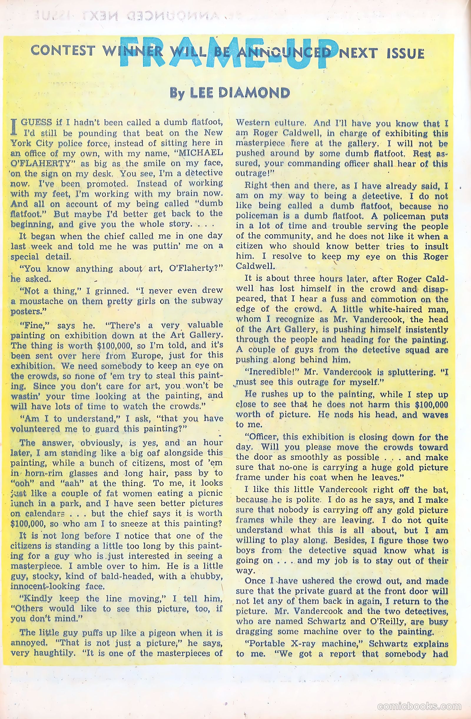 Bruce Gentry Comics #4 — page 20 of 36