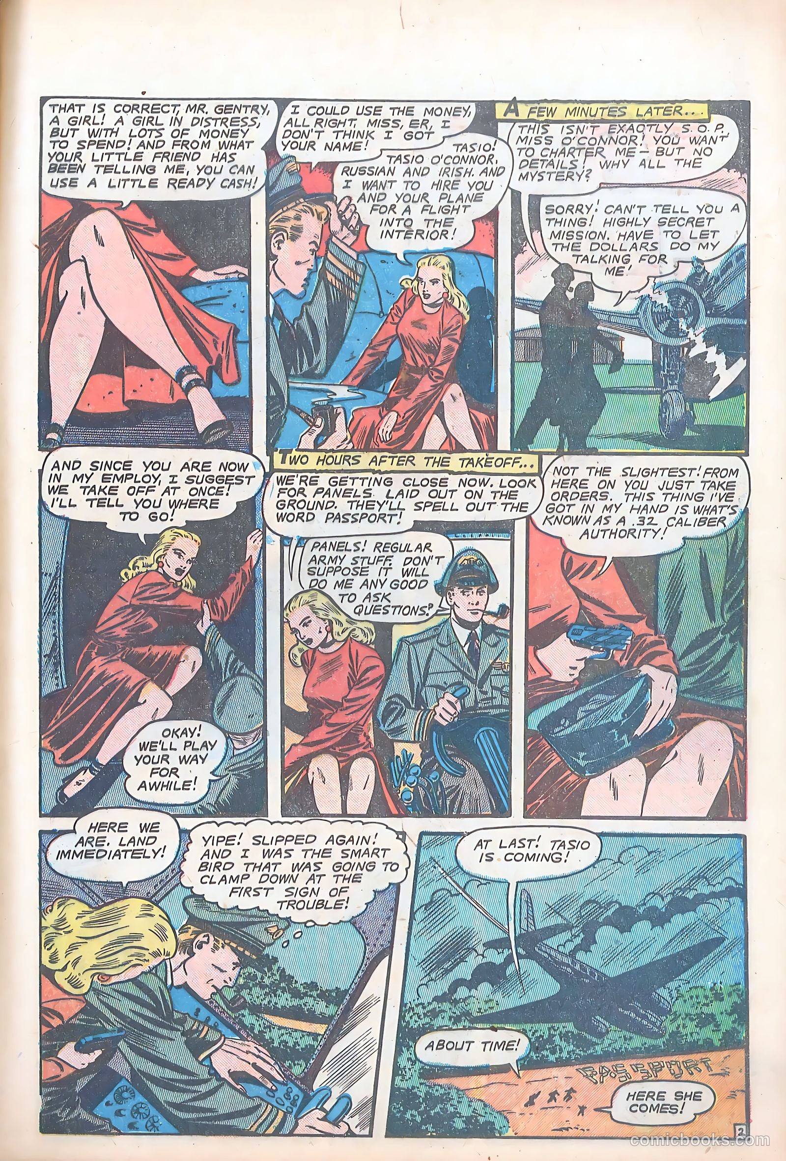 Bruce Gentry Comics #4 — page 29 of 36