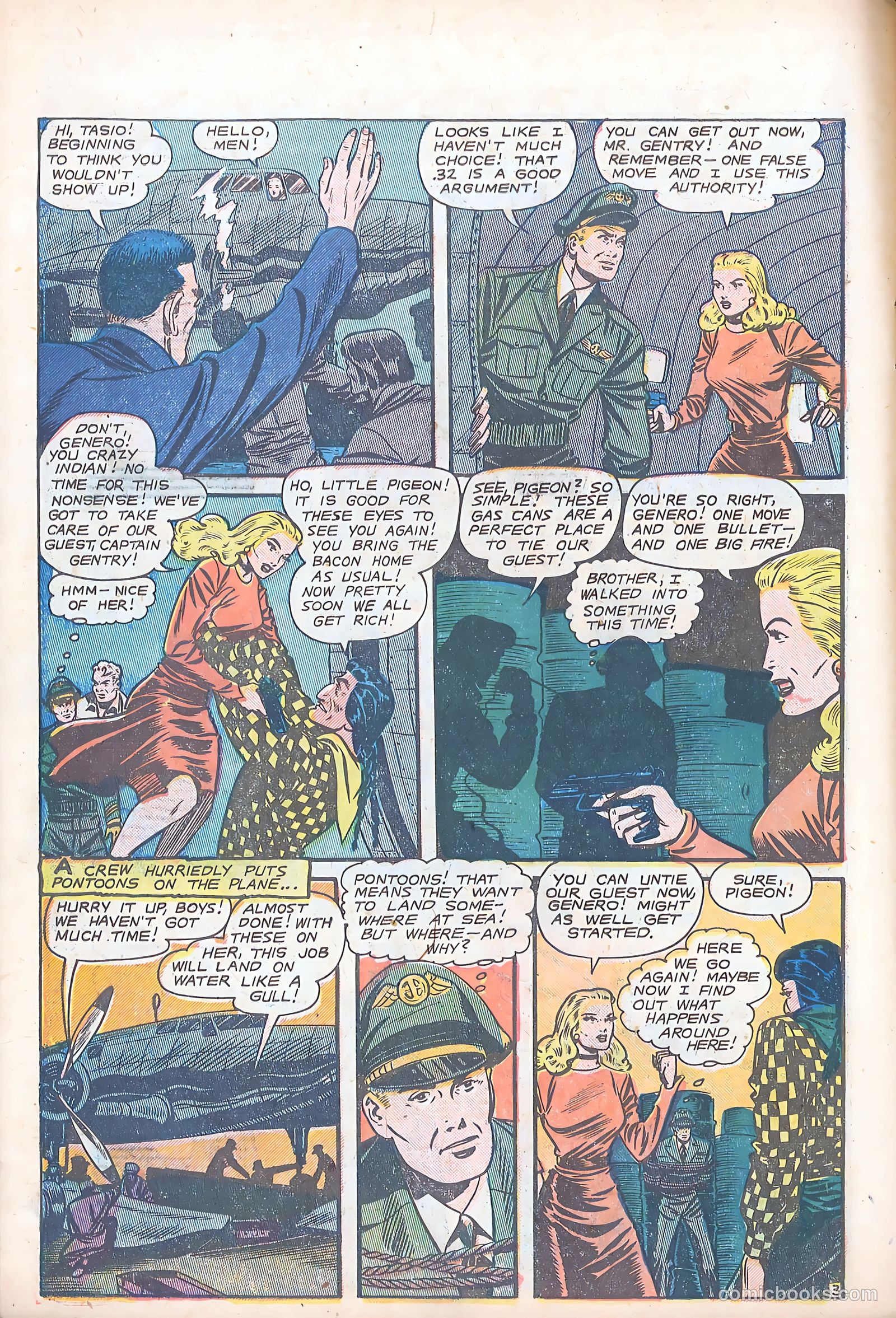 Bruce Gentry Comics #4 — page 30 of 36