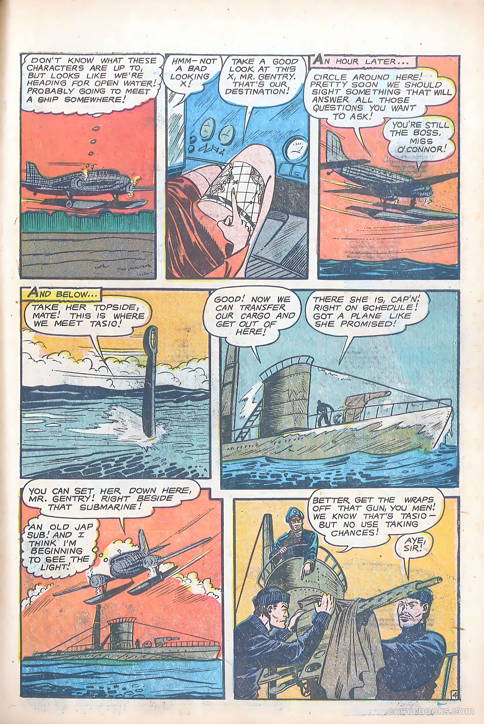 Bruce Gentry Comics #4 — page 31 of 36