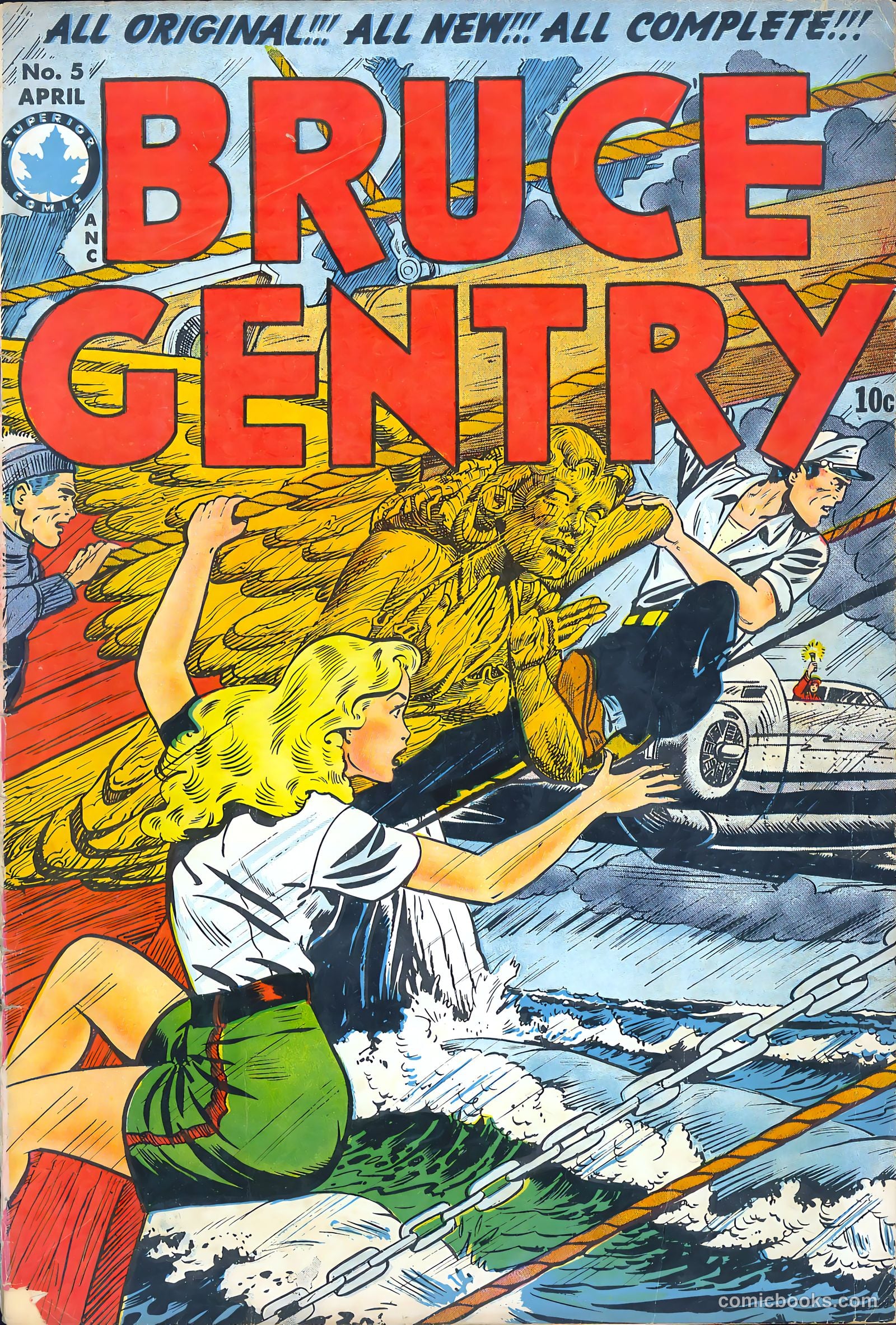 Bruce Gentry Comics #5 — page 1 of 36
