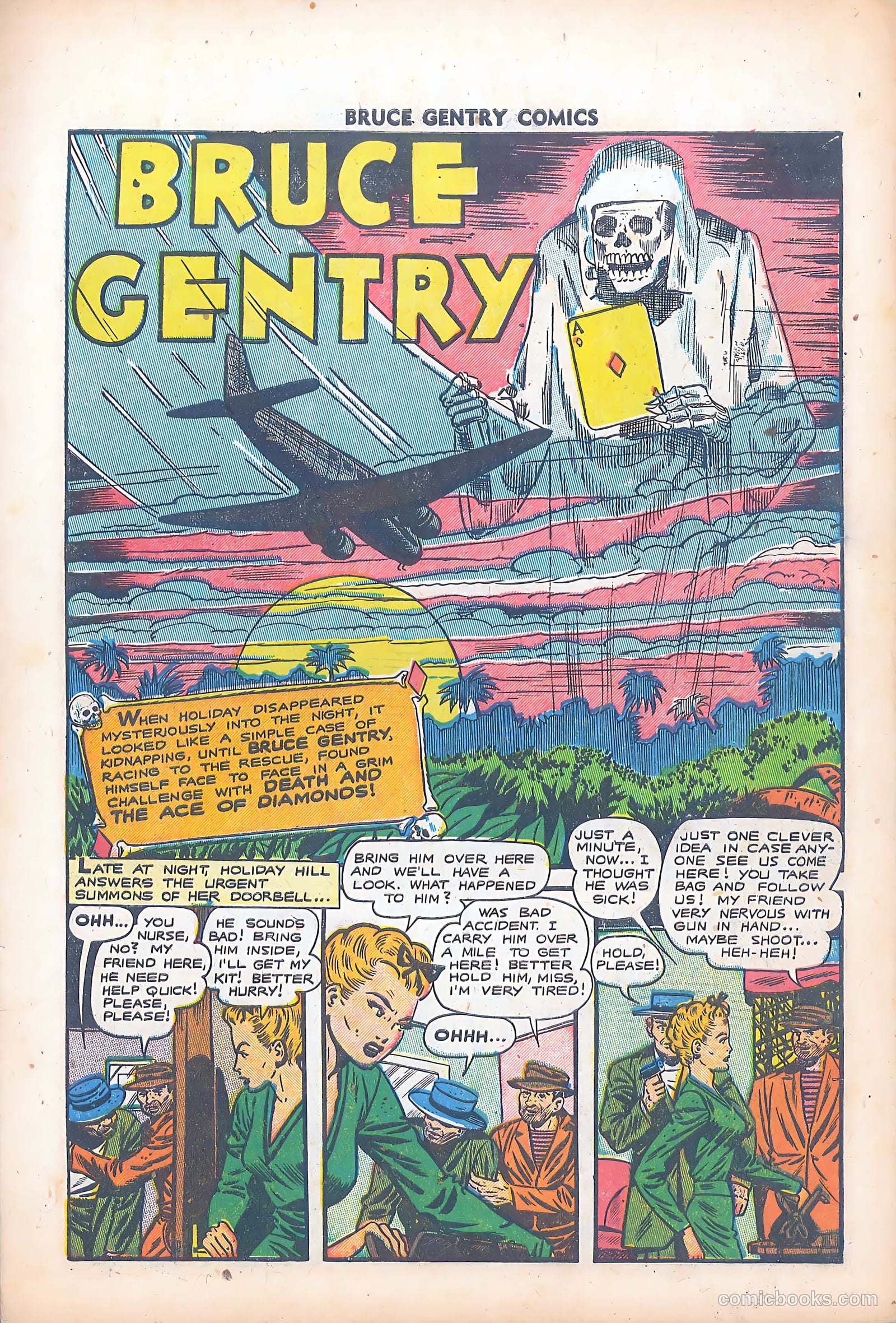 Bruce Gentry Comics #5 — page 3 of 36
