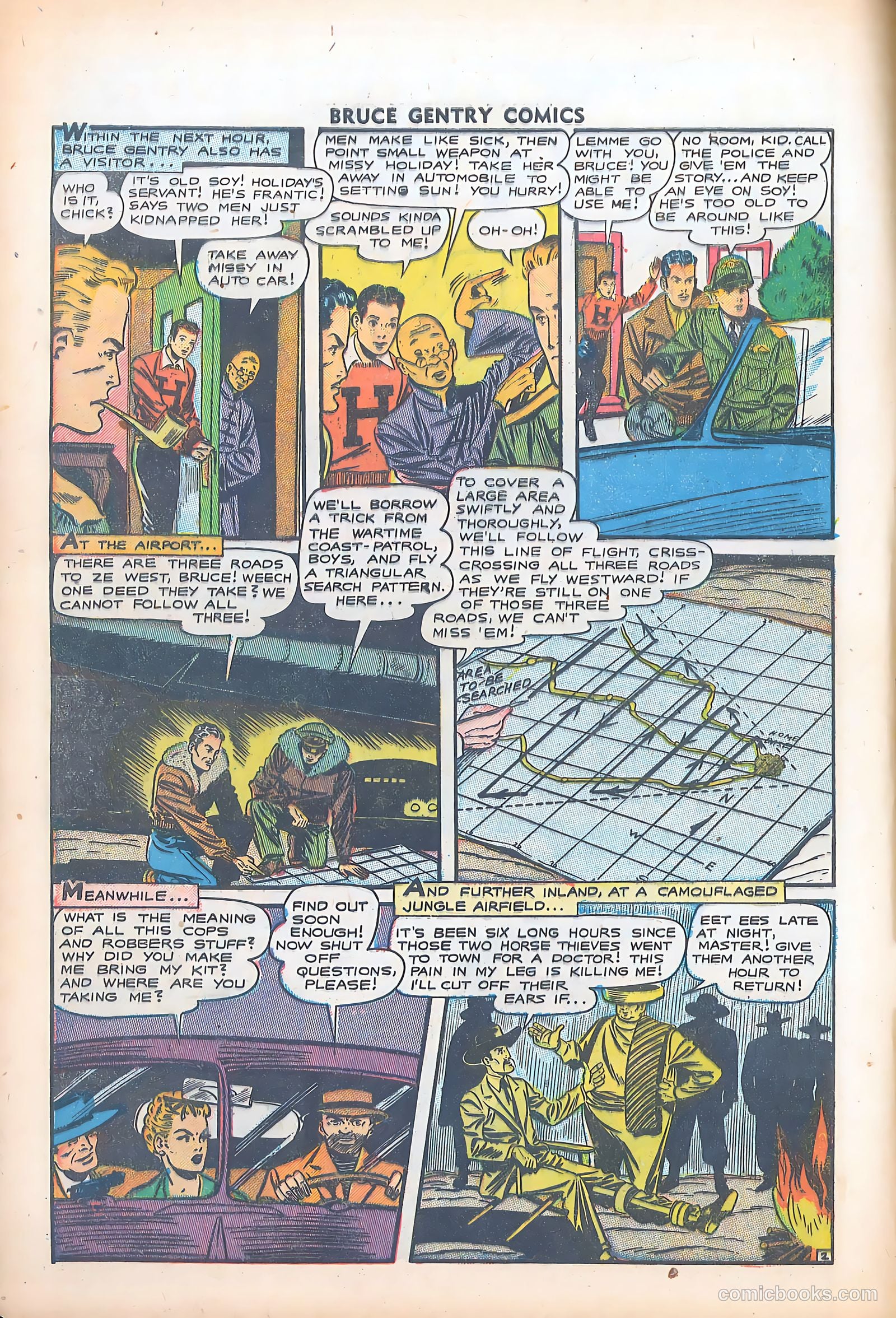 Bruce Gentry Comics #5 — page 4 of 36