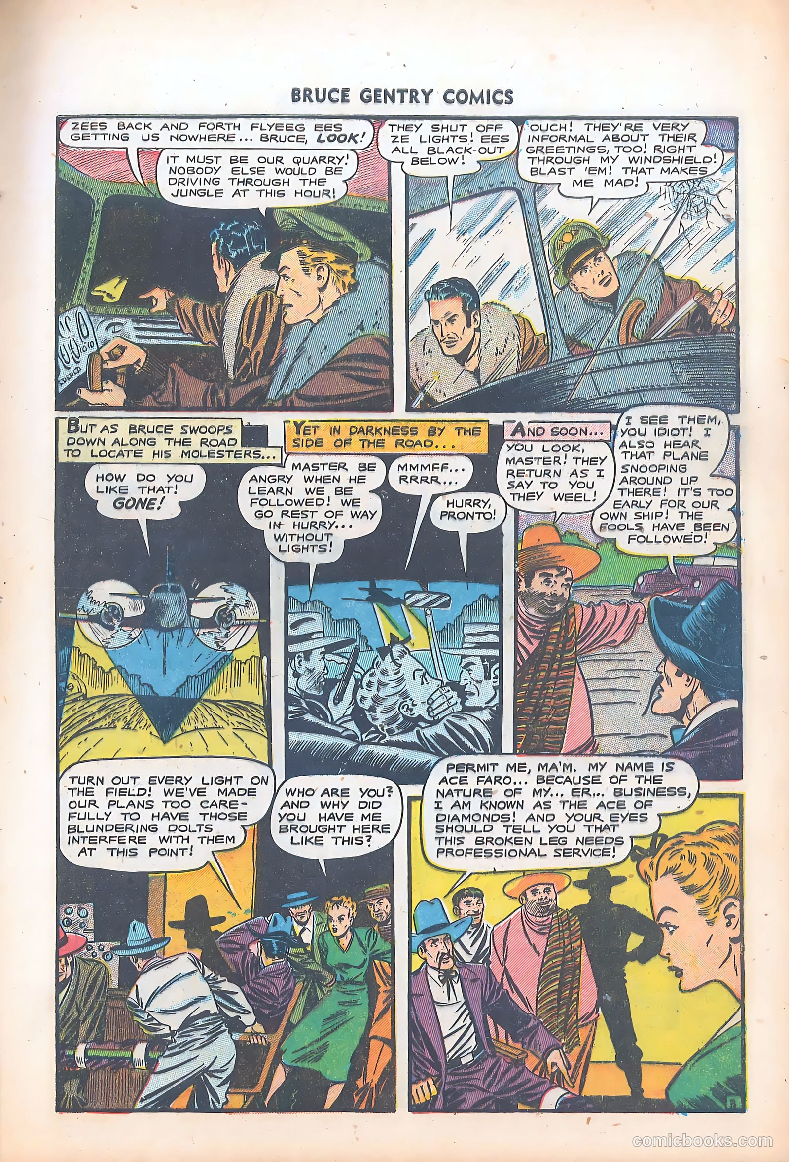 Bruce Gentry Comics #5 — page 5 of 36