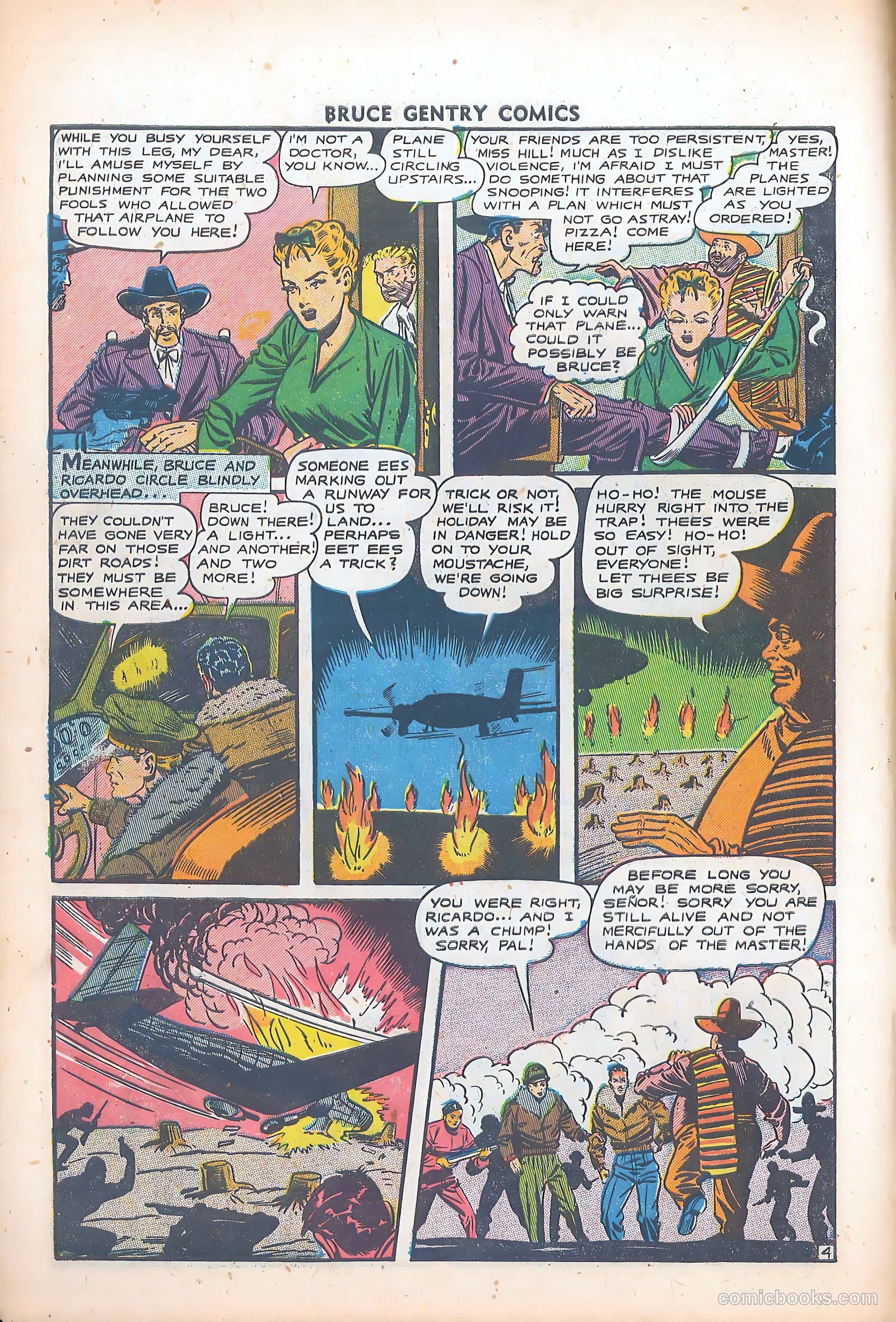 Bruce Gentry Comics #5 — page 6 of 36