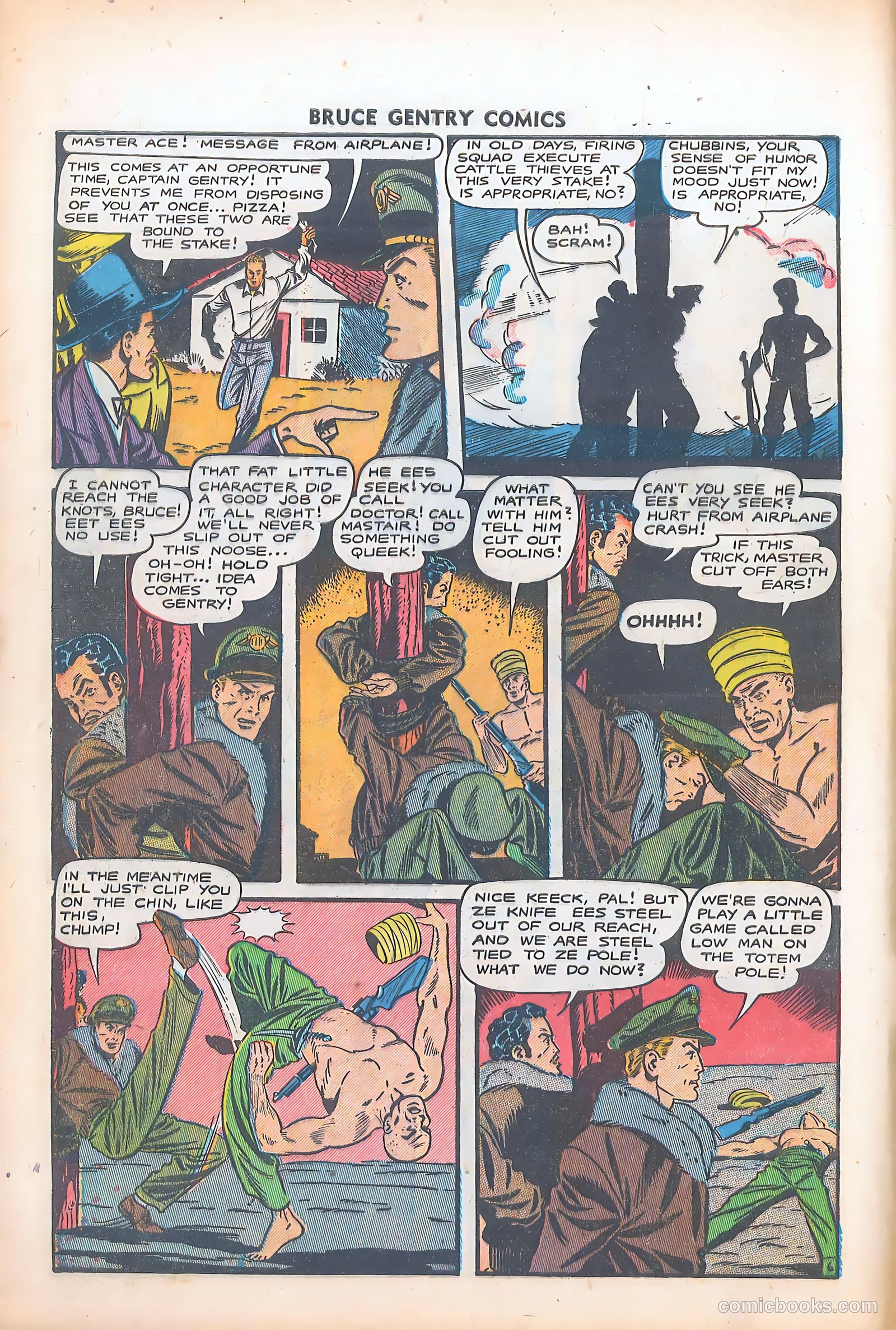Bruce Gentry Comics #5 — page 8 of 36